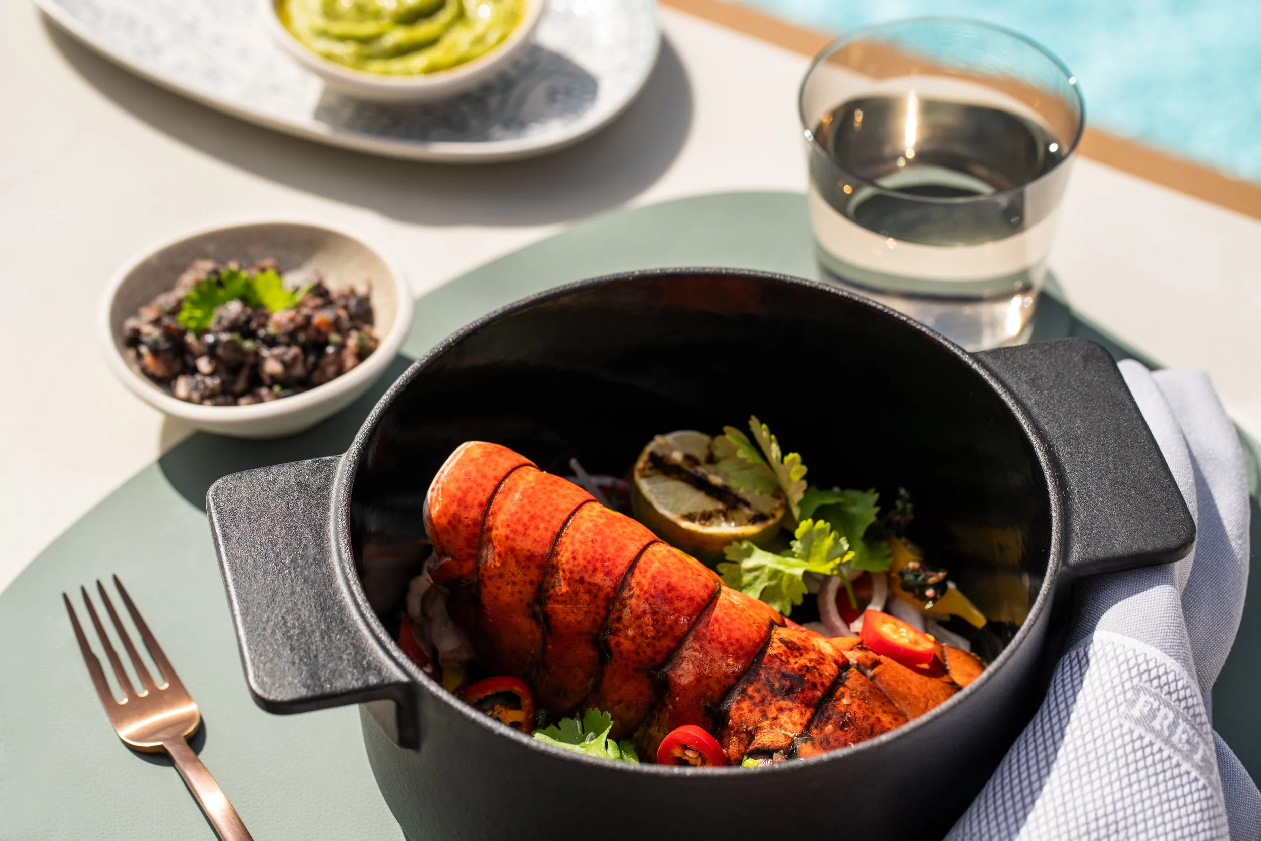 On board, 'extra' is a word we only use for the view. From butter-poached lobster to the finest vintages, the best of everything is always included.