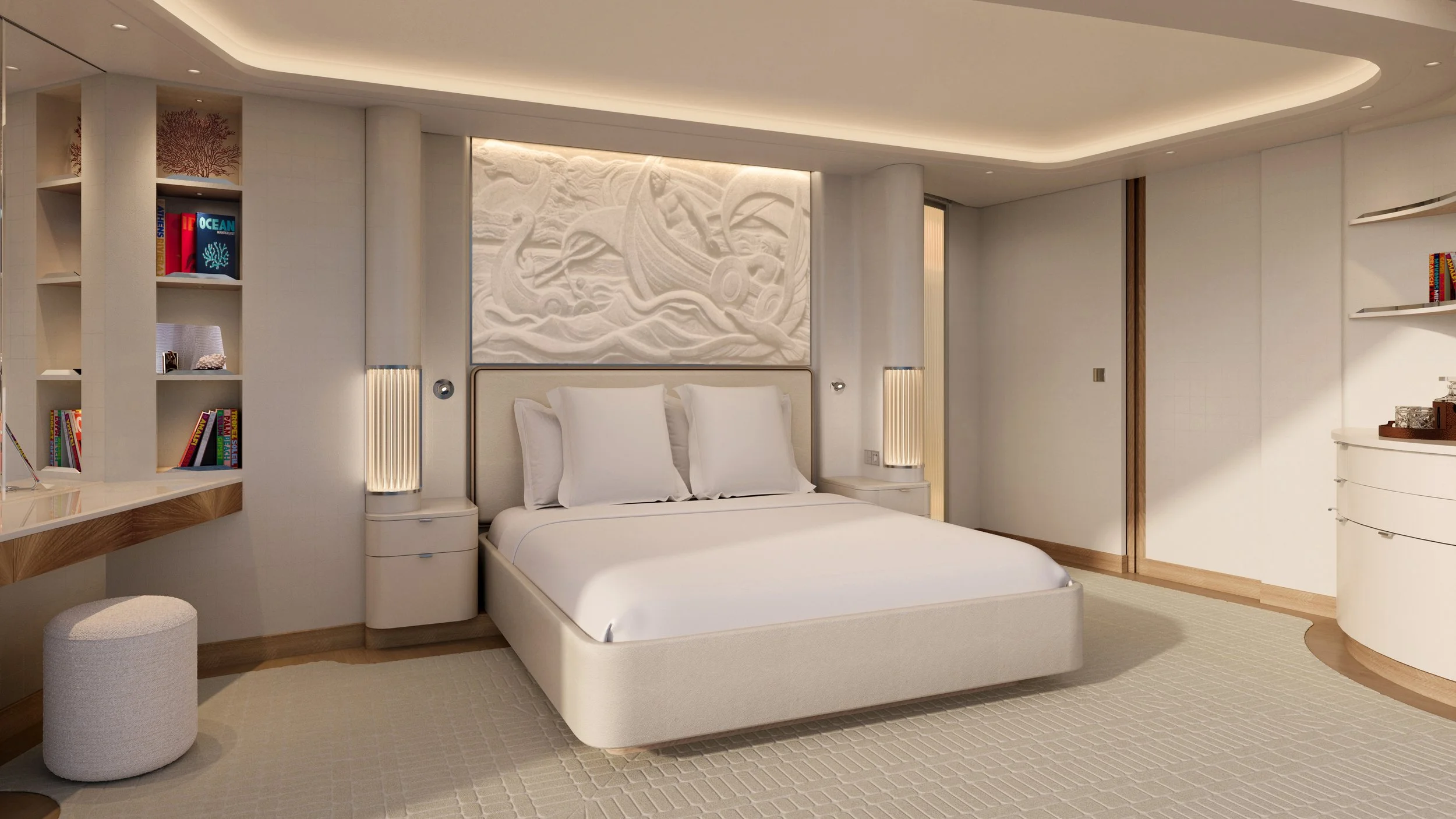 Being a guest is nice. Being 'this' guest is better. The Funnel Suite’s secondary quarters.