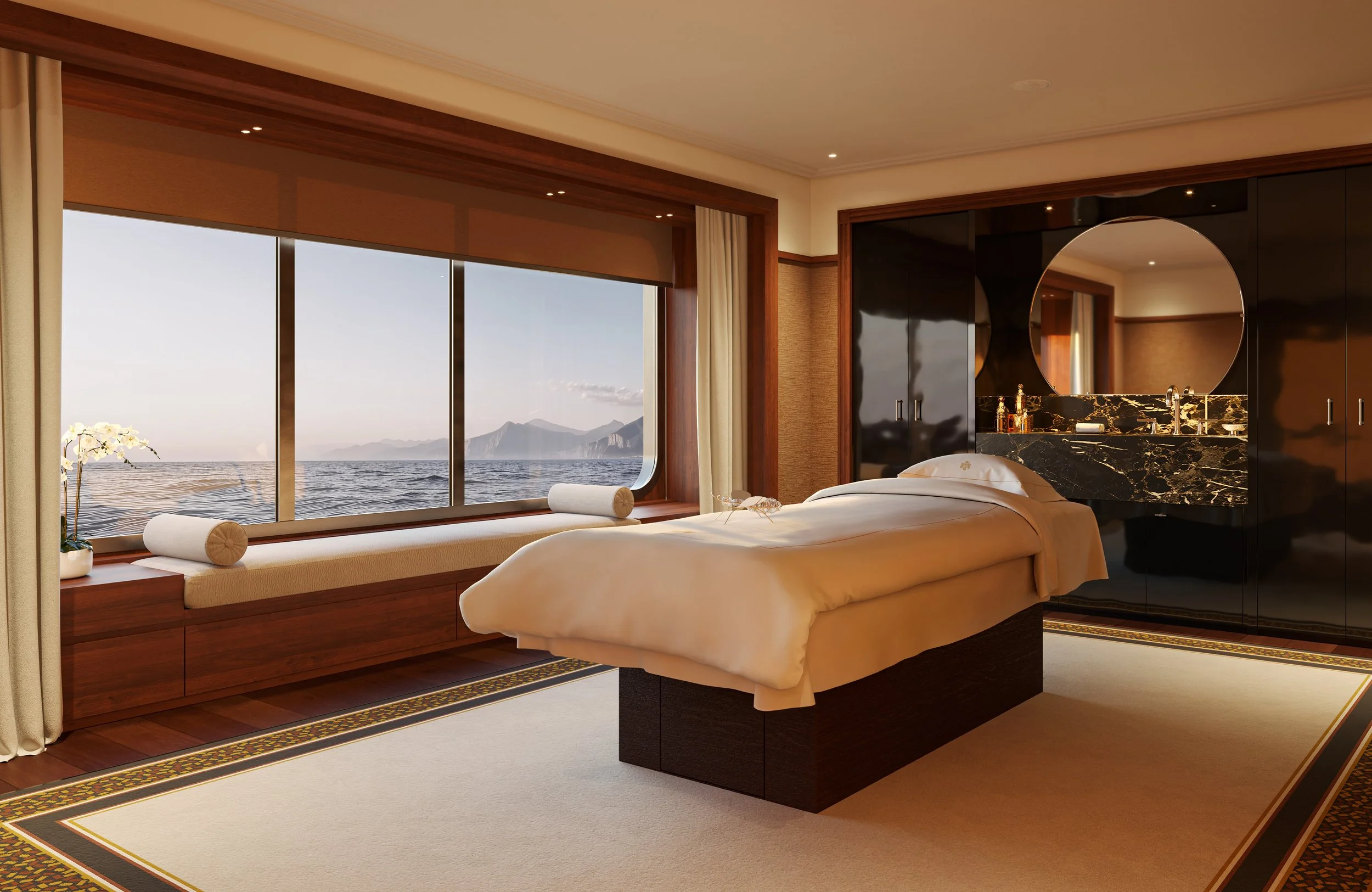 The Spa: A sanctuary of LVMH-backed wellness where the 'GIFT' of total tranquility meets the rhythm of the sea.