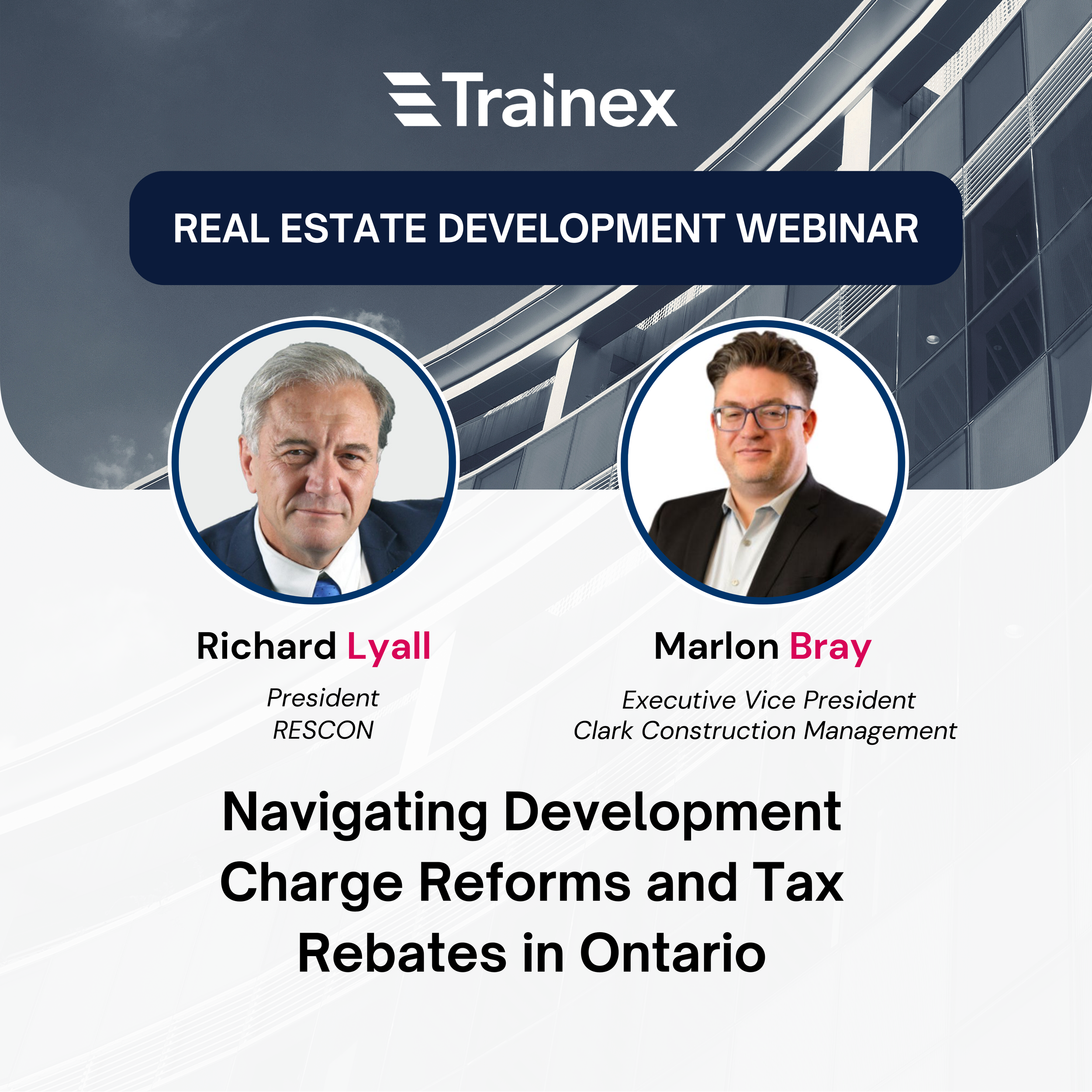 Webinar March 2026: Reflections from the development charges &amp; tax reforms in Ontario