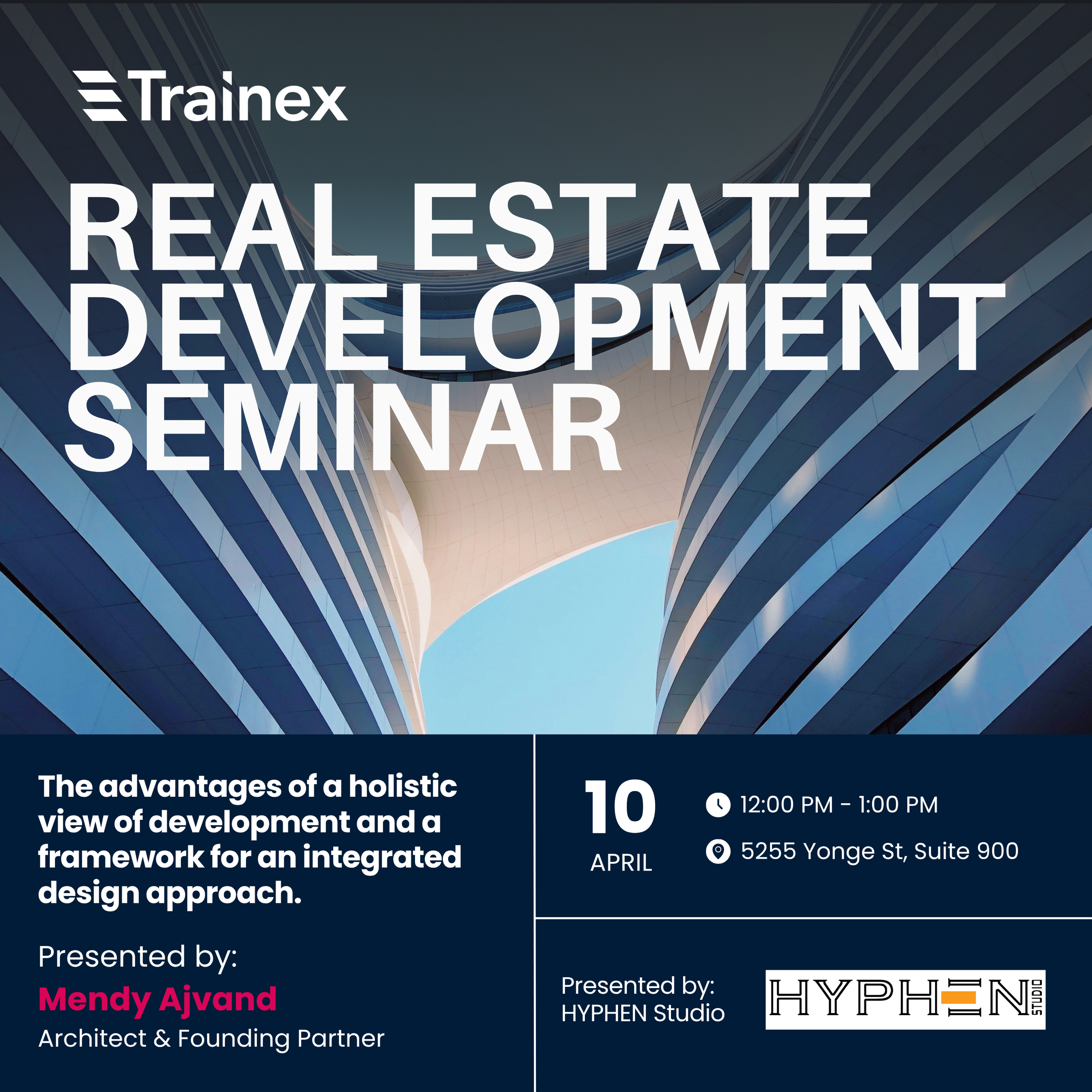 Trainex Semianr: The advantages of a holistic view of development and a framework for an integrated design approach