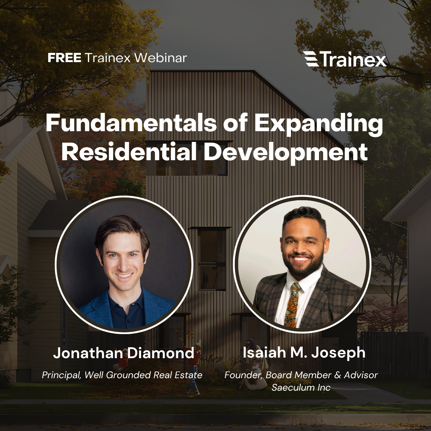 Webinar June 2026: Fundamentals of Expanding Residential Development