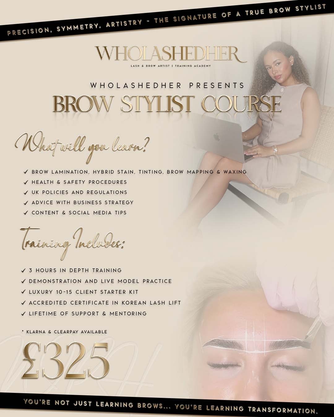 BROW STYLIST PACKAGE COURSE
