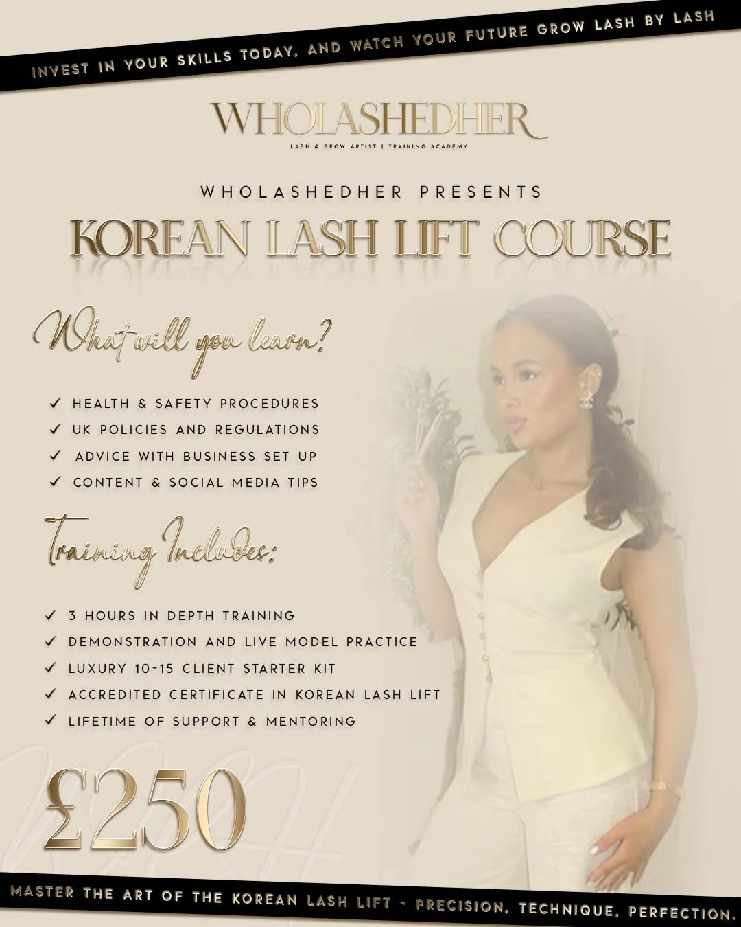 KOREAN LASH LIFT & TINT COURSE