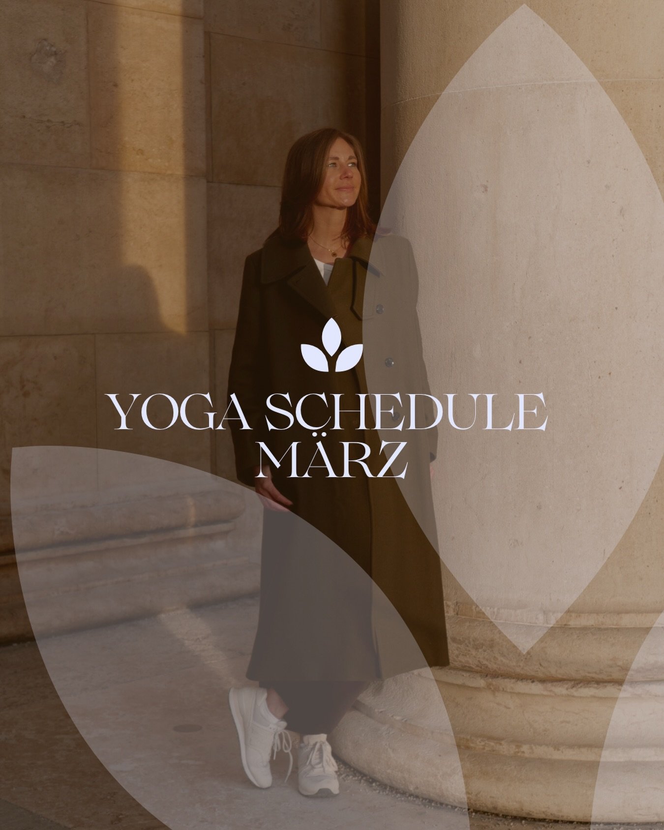 Yoga schedule - MARCH 🌸🫶🏻✨
let&rsquo;s flow, bloom &amp; shine together 

MONDAY
12:00 - 12:45h Yoga for Moms &amp; Kids w/ @faemhive im Co-Working Space @1000satellites.munich in Giesing

20:15 - 21:30h Yin Yoga &amp; Soundbath im HERSPACE Pasing