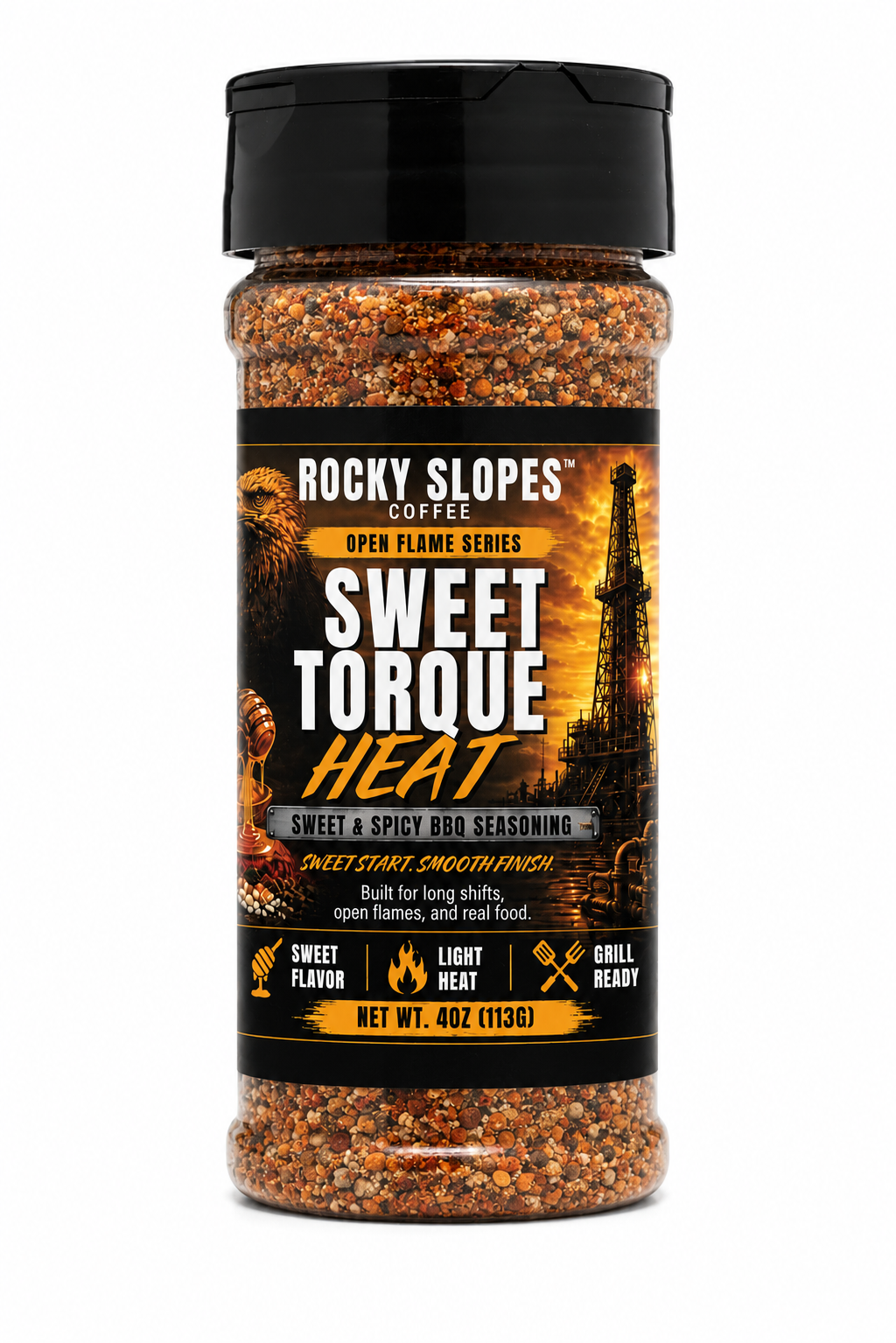 Sweet Torque Heat Sweet & Spicy BBQ Seasoning