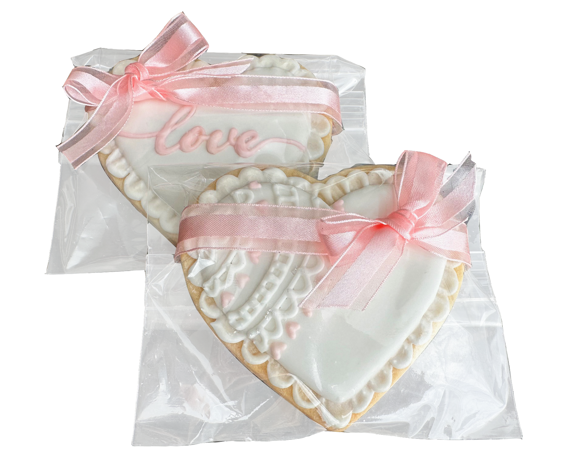 Valentine's Day Iced Cookies