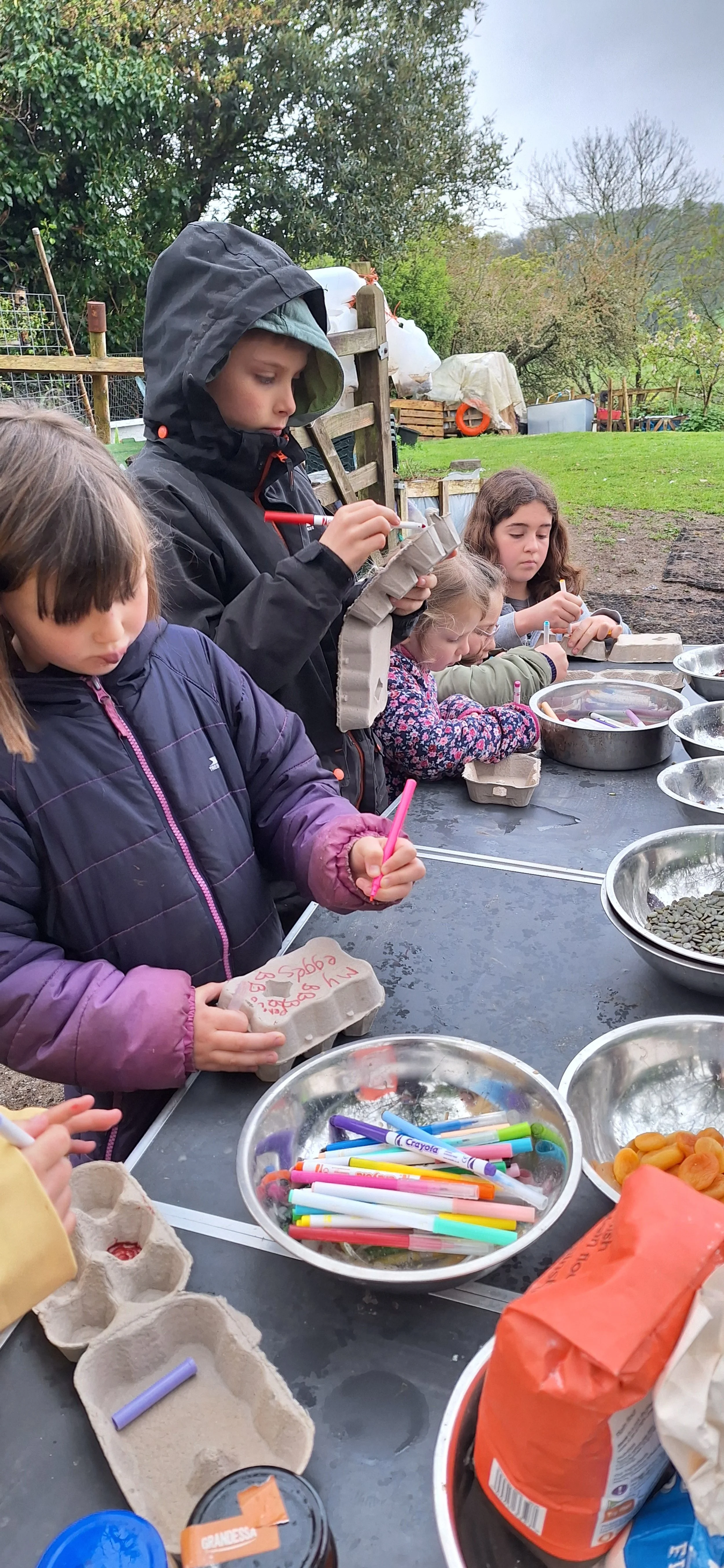 School Visits at Lucky Clucks Smallholding C.I.C