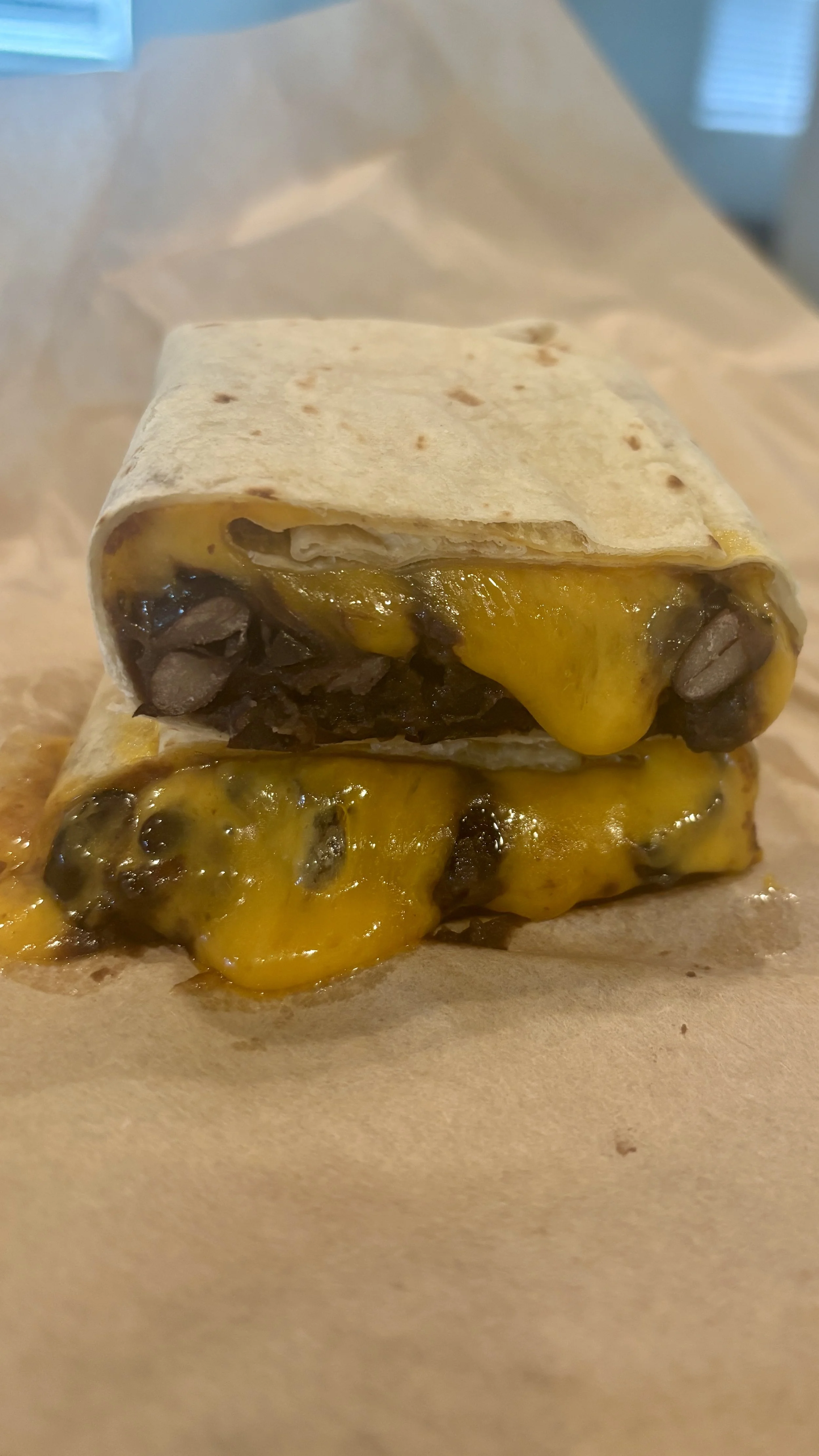 Black Bean and Cheddar