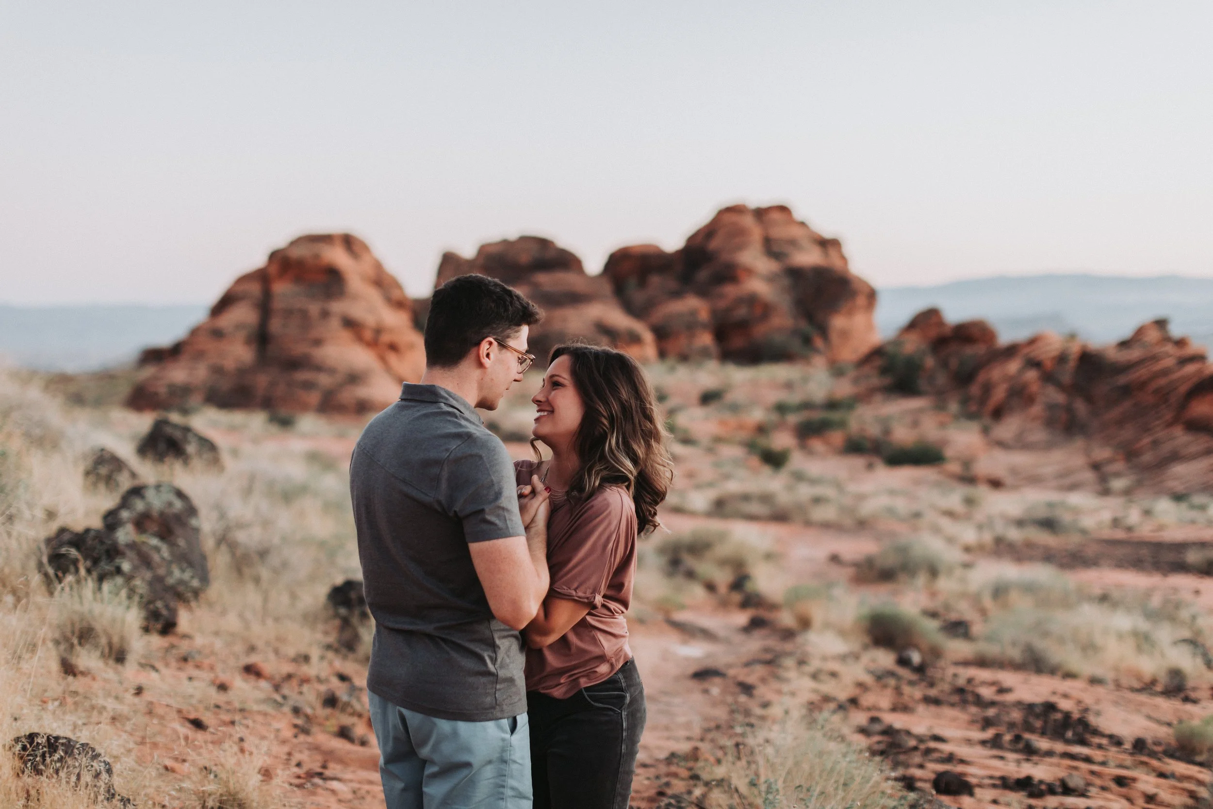 Engagement Session in Cougar Cliffs, St. George, Utah