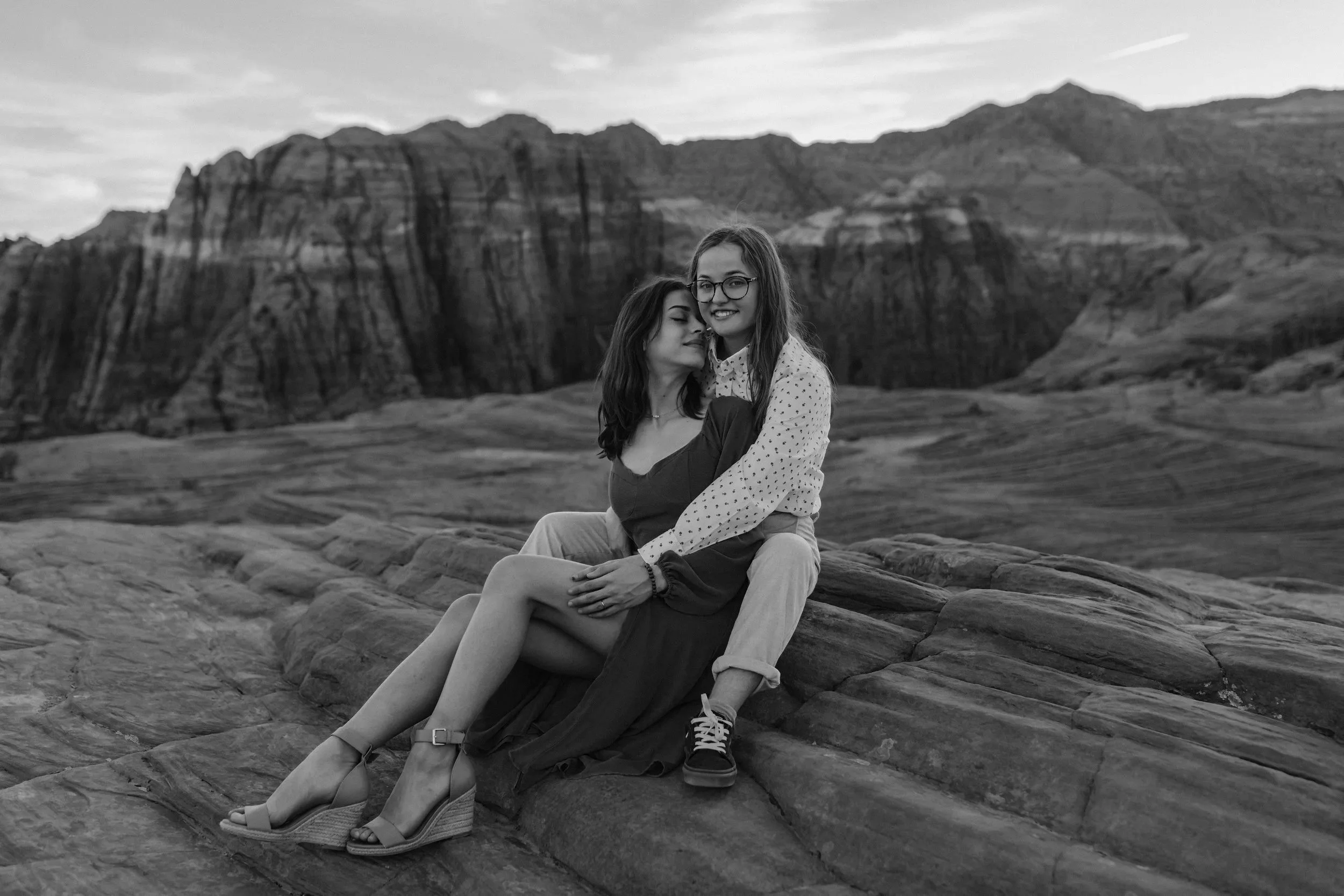 Engagement Session at Snow Canyon State Park Utah