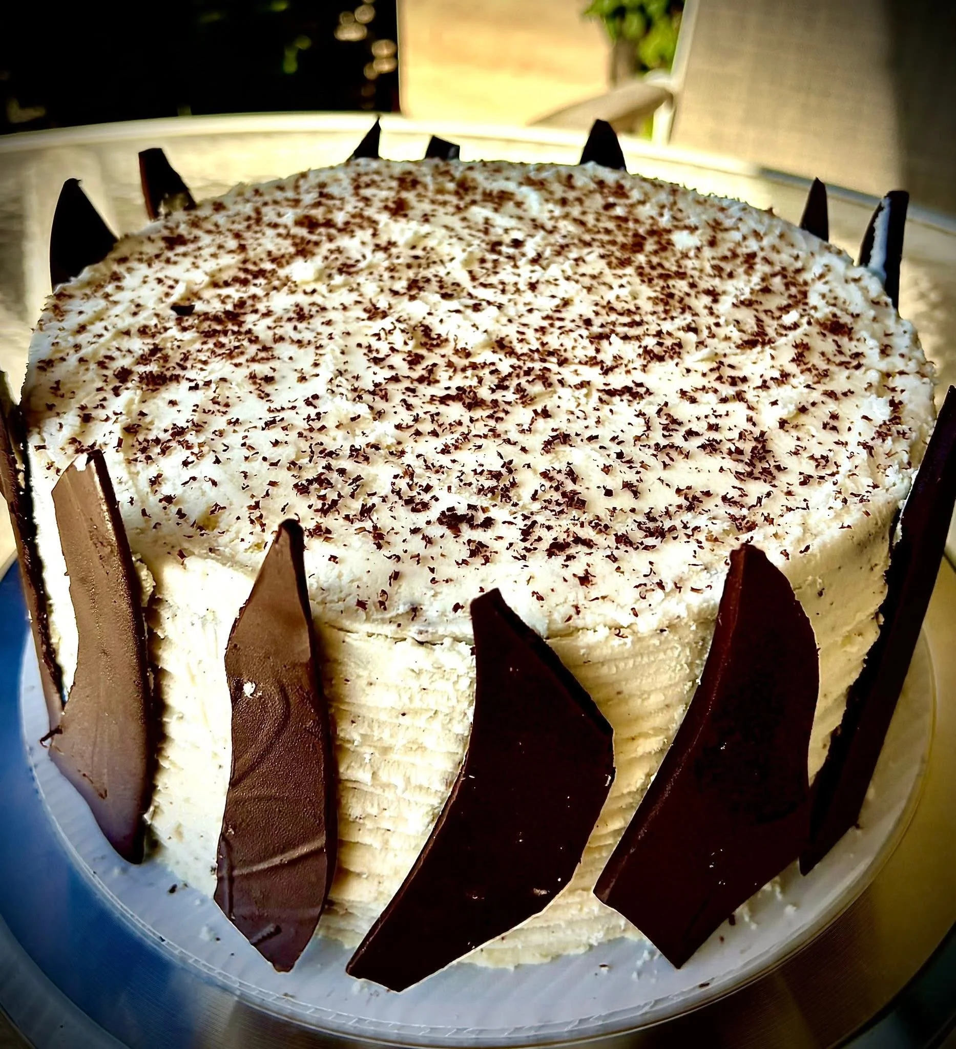 Chocolate Cake With Bark