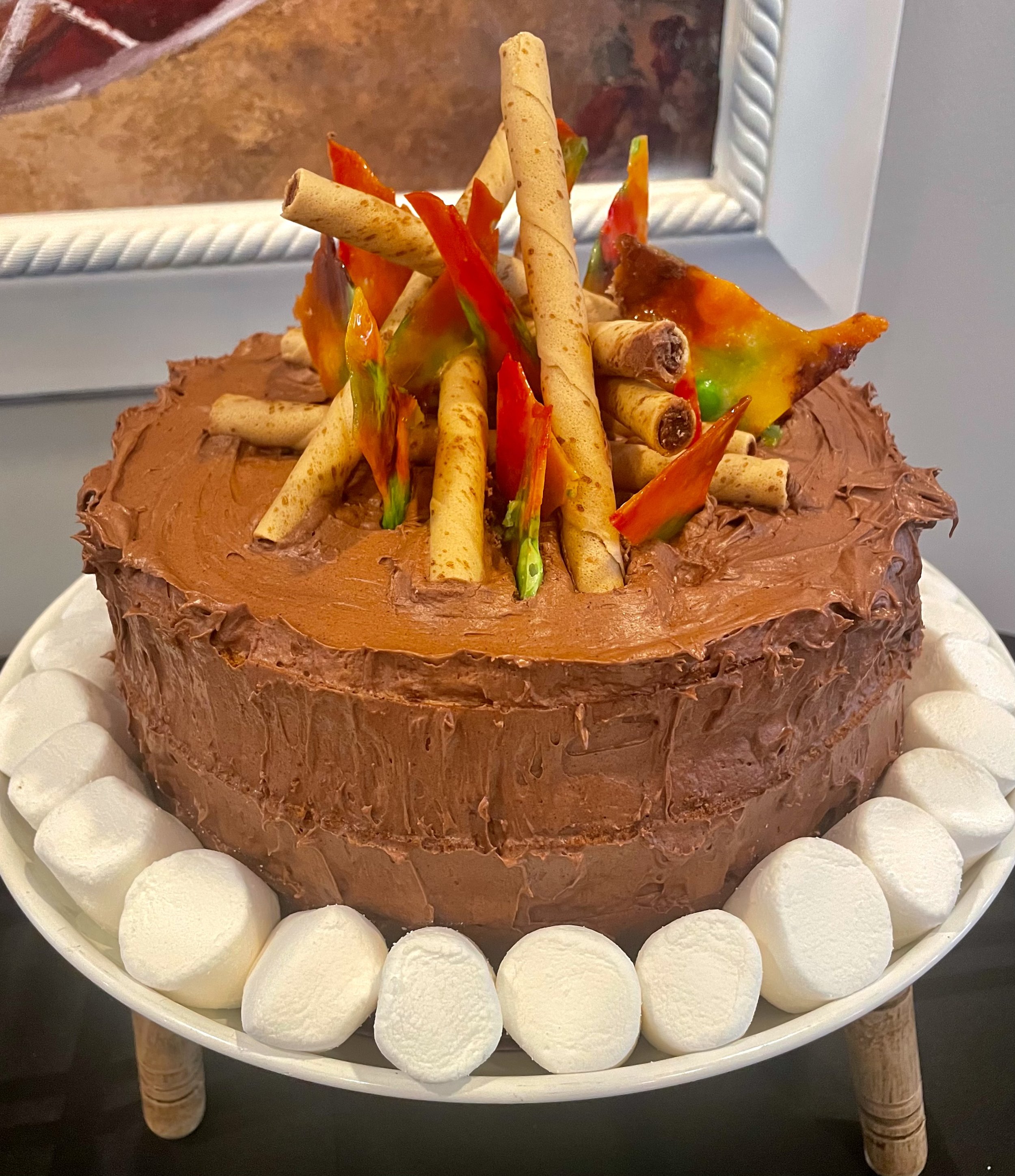 Chocolate Bon Fire Cake