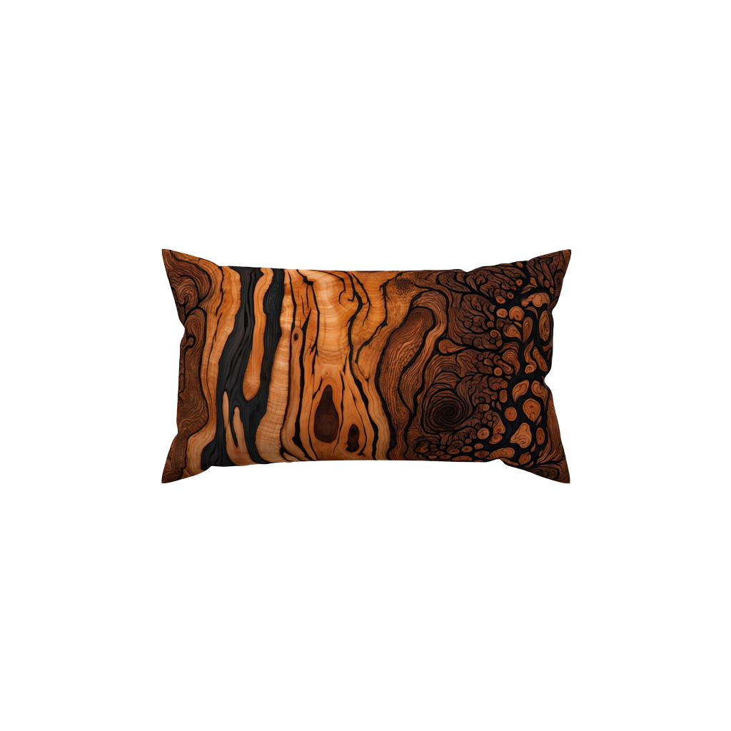 Forest Flow Lumbar Pillow