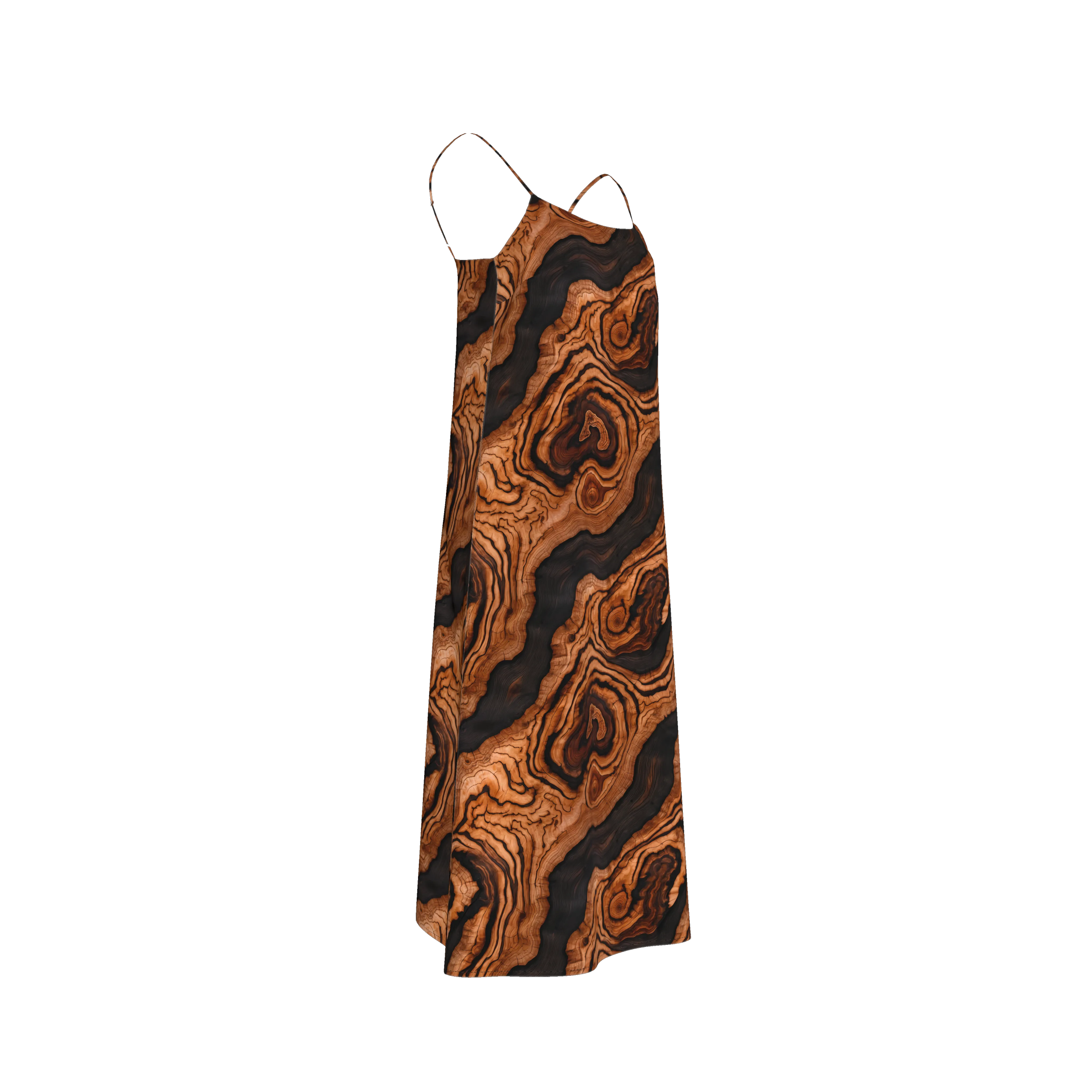 Woodland Waves Slip Dress