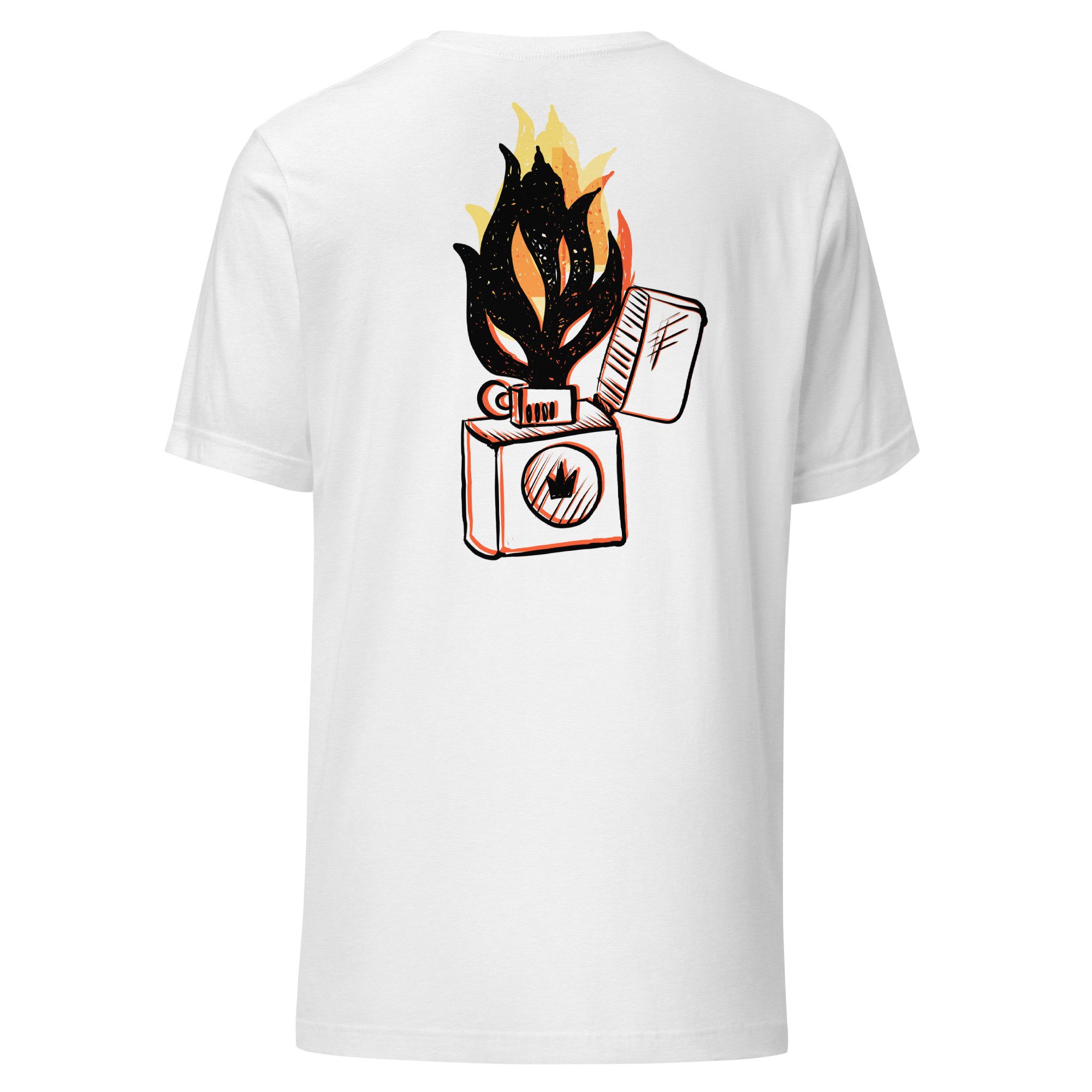 Quiet Fire (Light) Unisex t-shirt