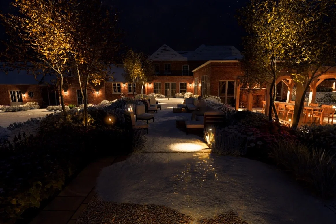 Garden Lighting: How to Make Winter Less Gloomy
