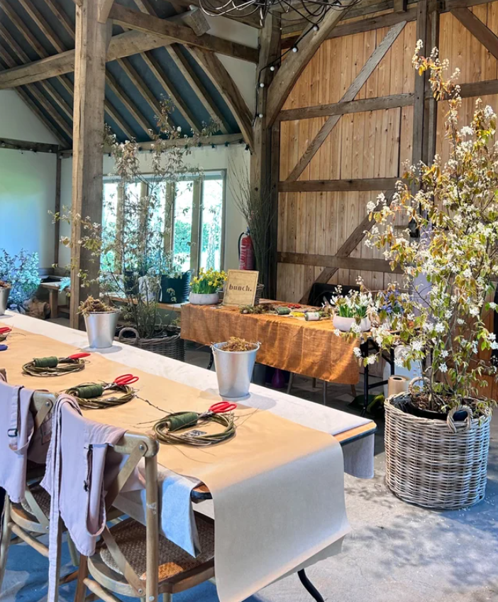 Spring Wreath Workshop - with Bunch