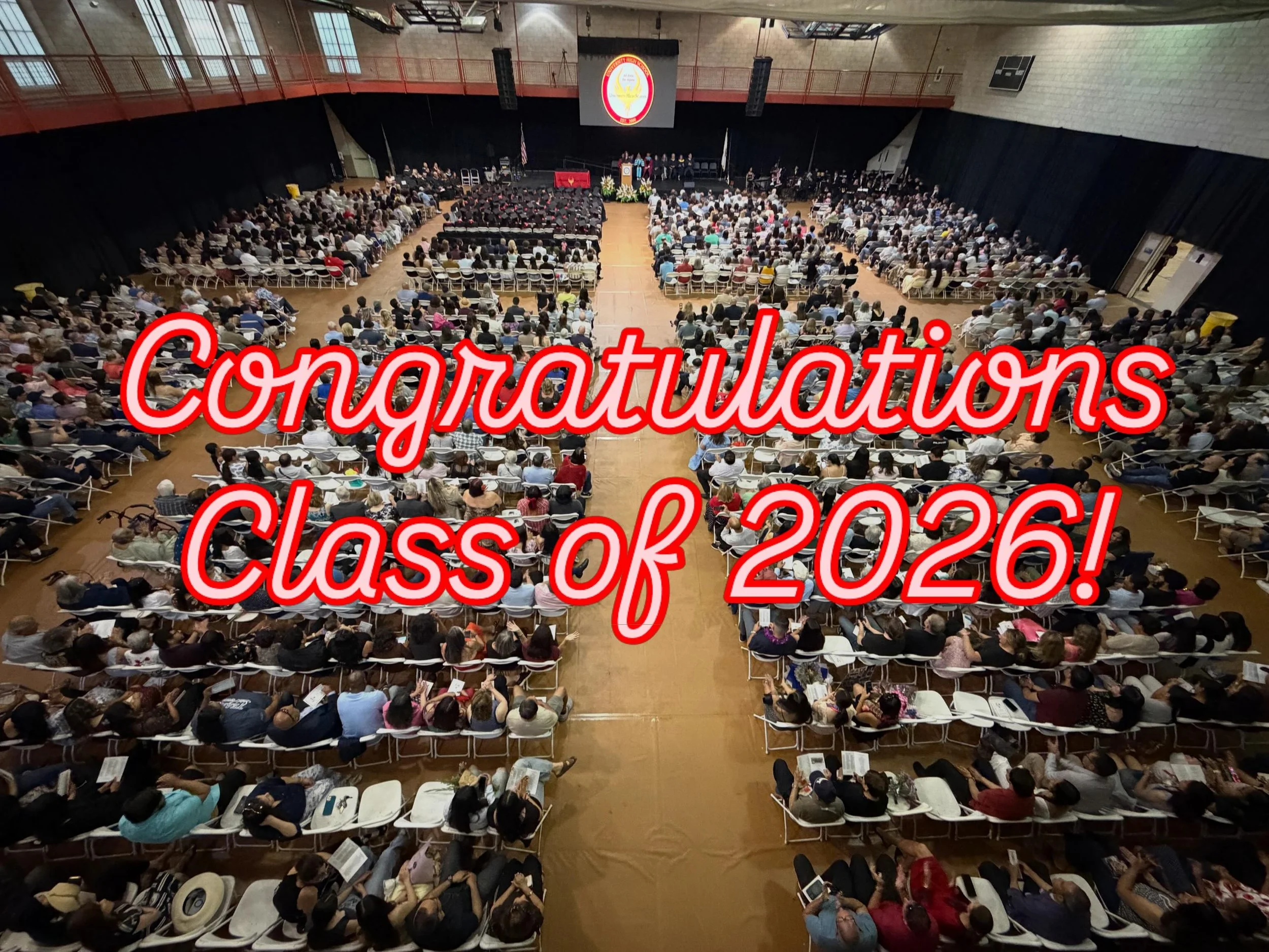 One week ago, we celebrated our incredible Class of 2026! 🎓

The future is bright, and we cannot wait to see each of you go out and show the world what you are made of. Your talent, determination, leadership, and heart have already made an impact he
