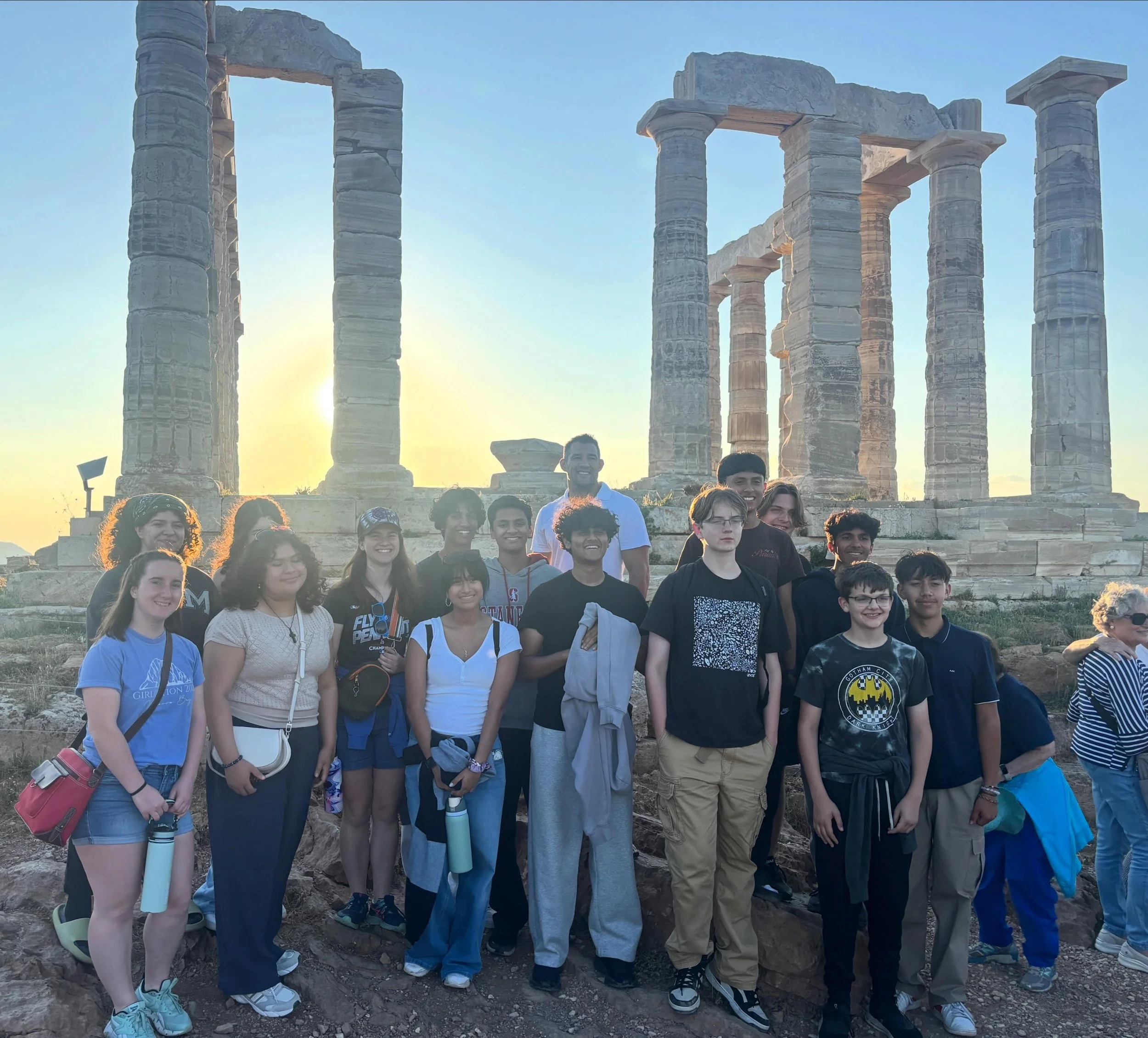 Our Spring Intersessions are in full swing. We have students participating in electives all over the world. One group of students sends their greetings from Greece. Others remain in Fresno exploring their artistic side with oil painting and ceramic o
