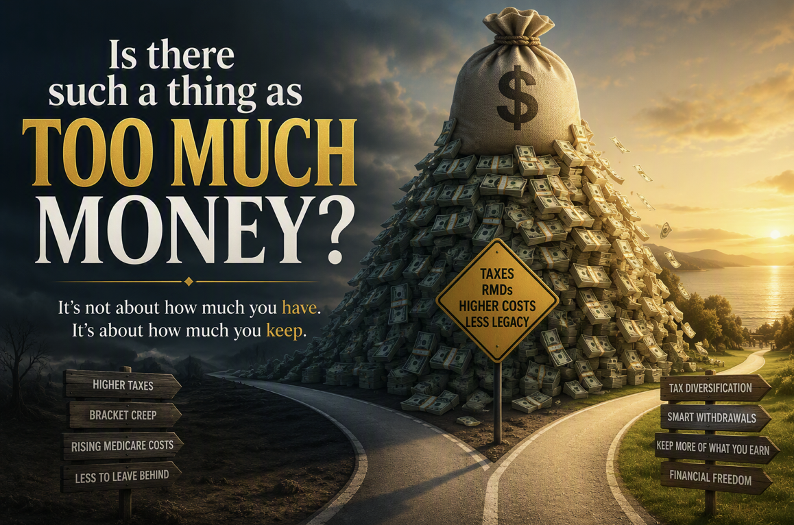 Is there such thing as TOO much money?