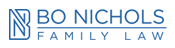 Logo for BO Nichols Family Law with the initials BN in a stylized font