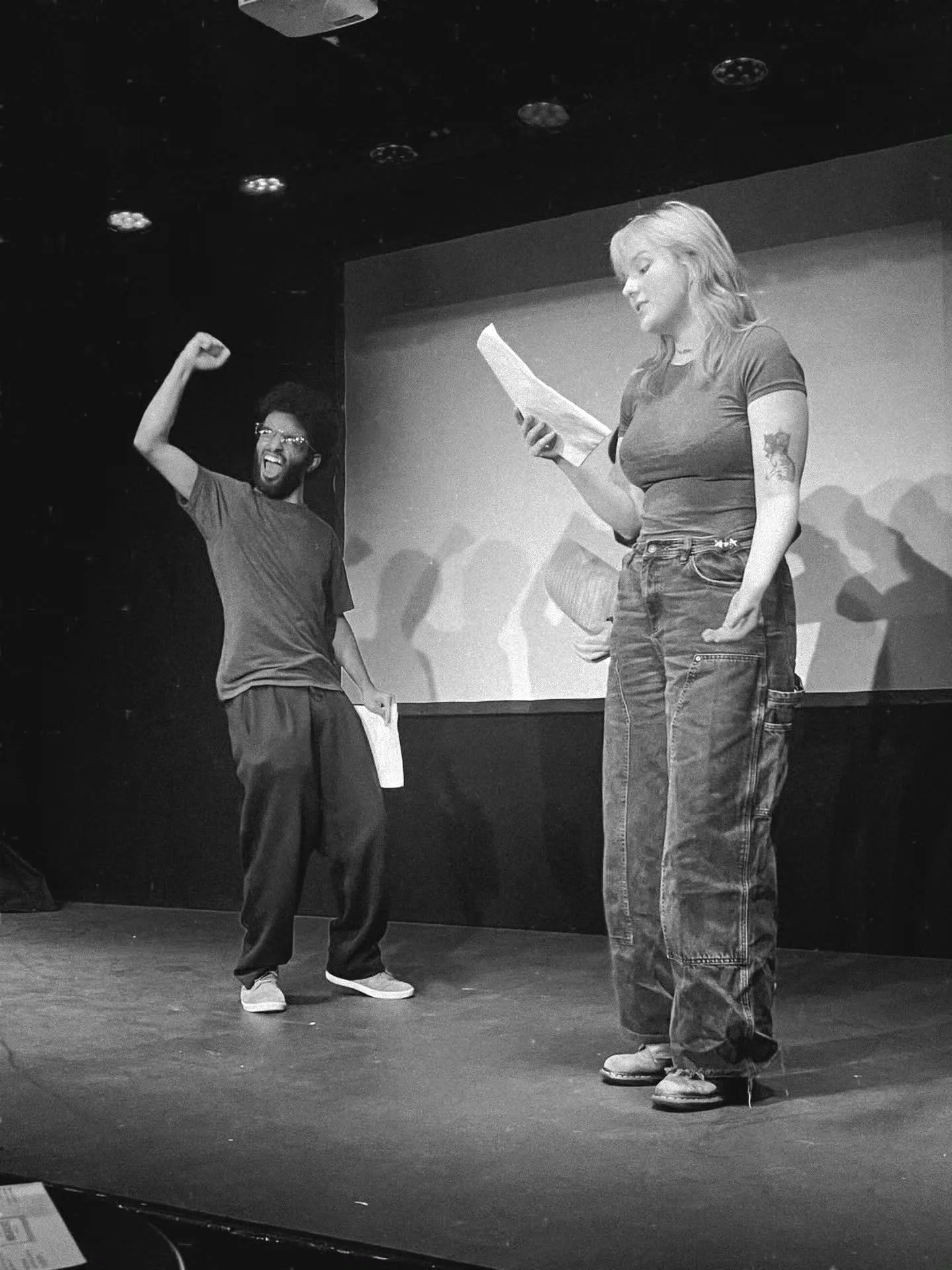 "Souvenirs" was a piece written by El Atkinson @elatkinson.creative and directed by Zach Holzberg @hack.ary 

This was a reworked piece that El had taken to the Edinburgh Fringe last year. It's a story about self acceptance, internalized ab