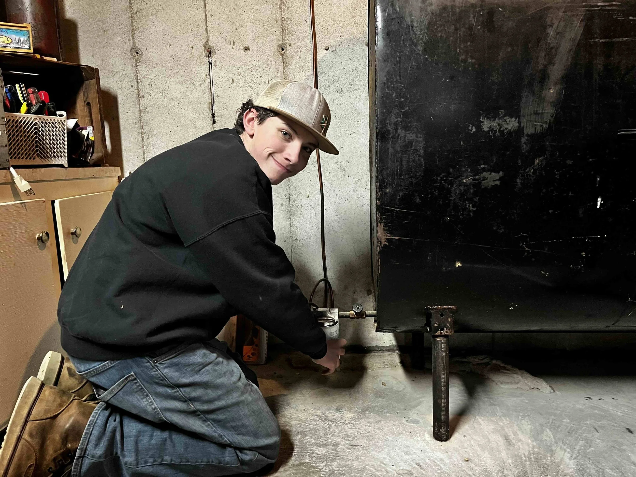 Family-owned Dunbarton Fuel Service's next generation, Jacob St Pierre.