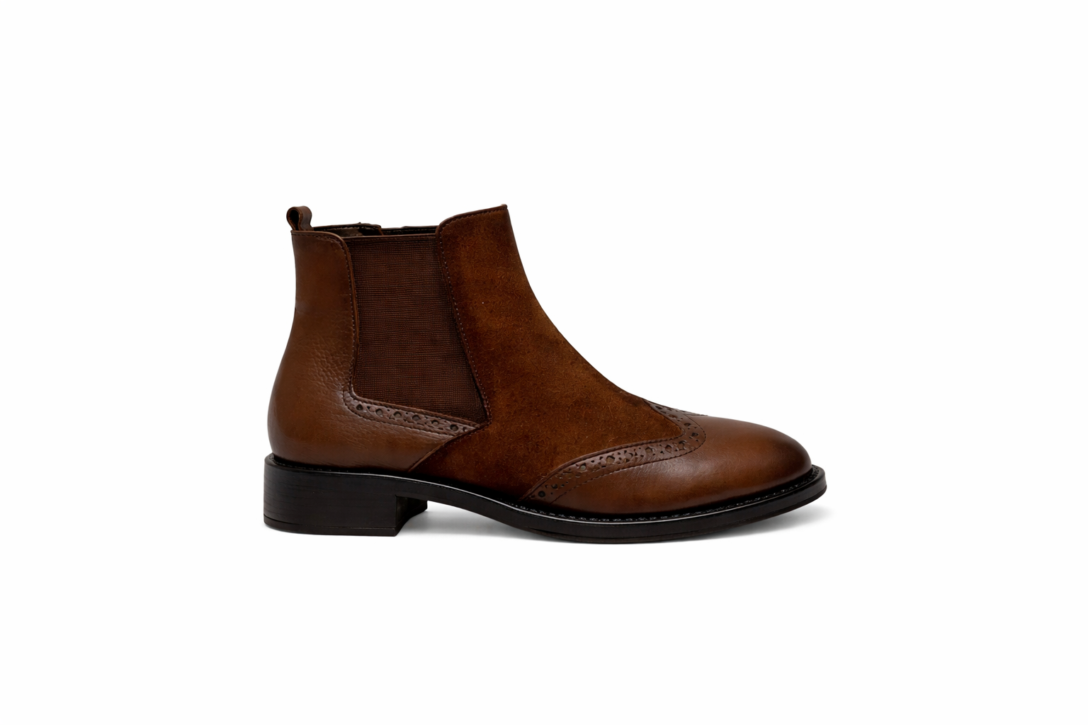 Leather Chelsea Ankle Boots