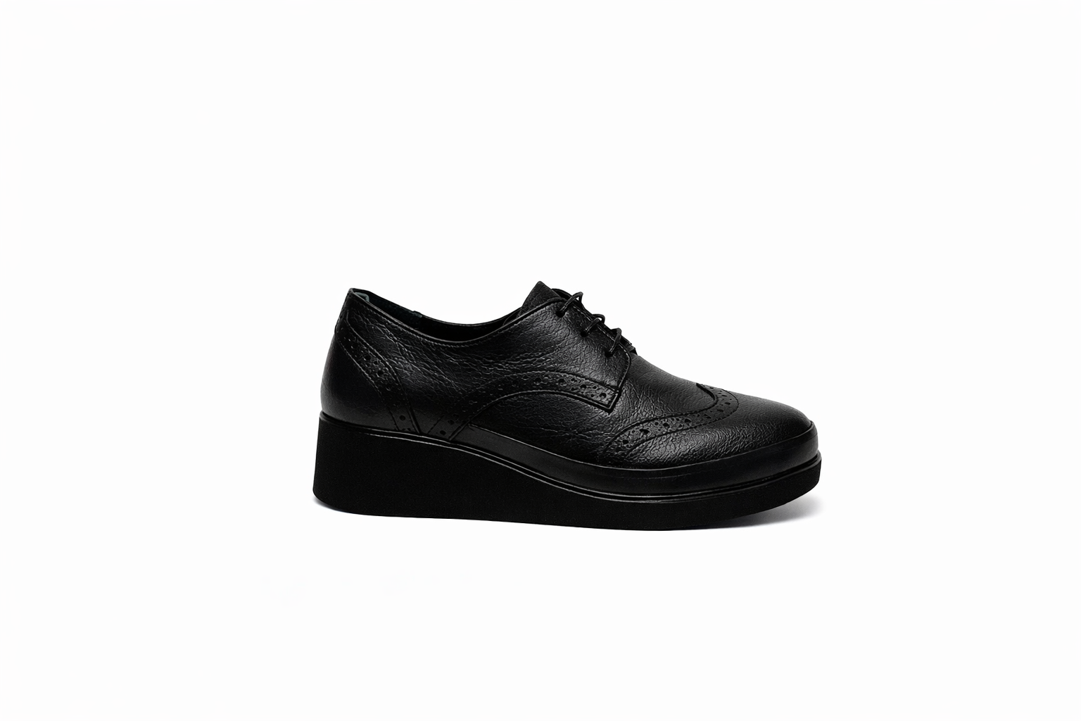 Leather Lace-Up Shoes