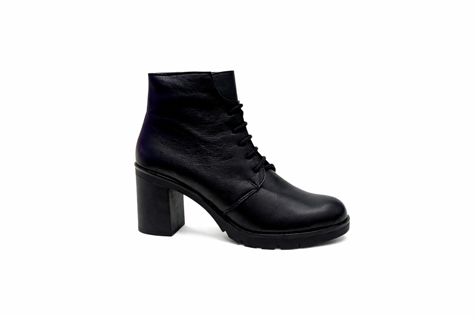 Leather Ankle Boots Low