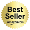 Gold badge with black and white text that says 'Best Seller' and 'amazon.com'