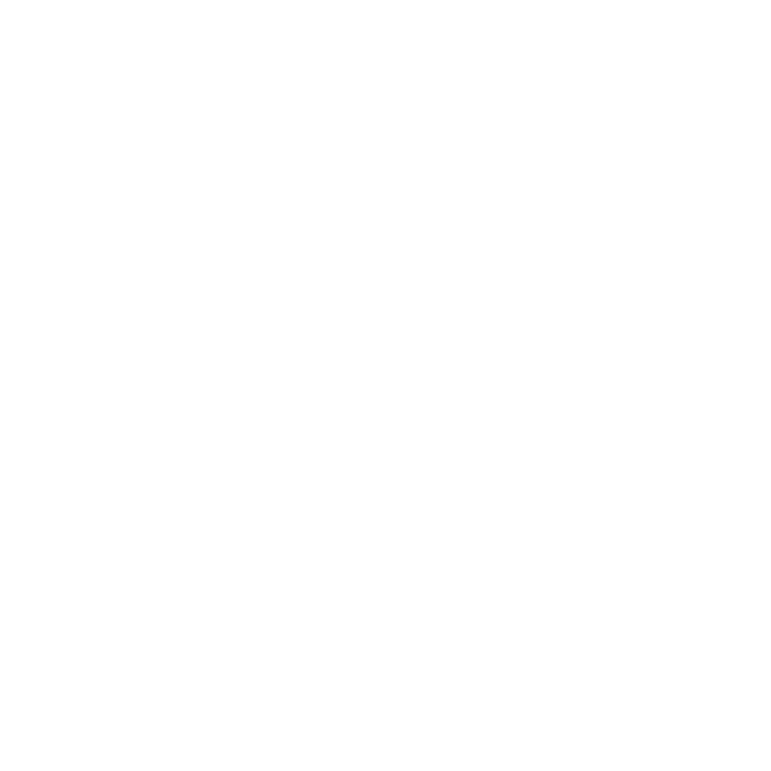 Clock icon with black hour and minute hands on a white circular background.
