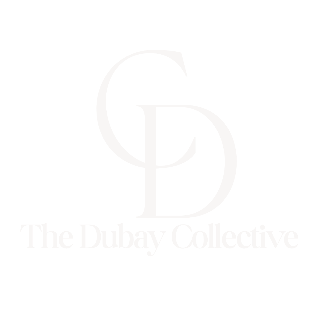 Black and white logo featuring intertwined initials 'D' and 'C' with the text 'The Dubay Collective' below.