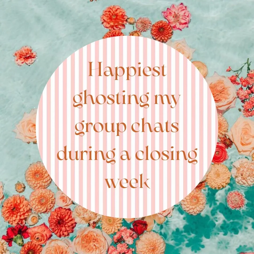 Real estate agent by day, group chat ghoster by closing week 👻

This job is equal parts chaos, negotiation, and a little bit of magic, and somehow I love every second of it. It&rsquo;s late nights, early showings, celebrating with clients, and occas