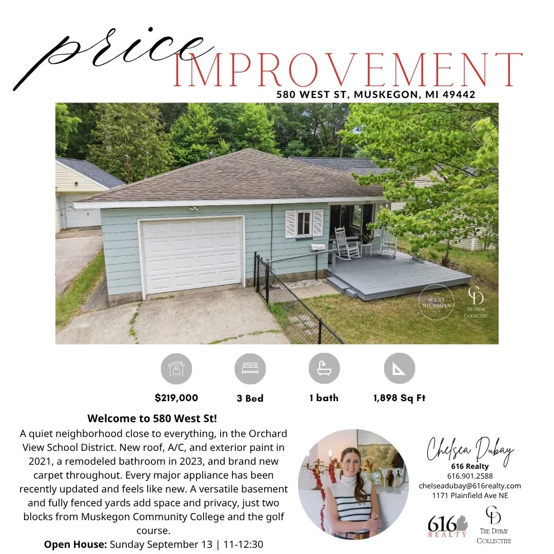 Price improvement on this one, and it&rsquo;s too good to pass up!

580 West is tucked into a quiet Orchard View School District neighborhood, close to everything without feeling like it. New roof, A/C, and exterior paint in 2021. Remodeled bathroom 