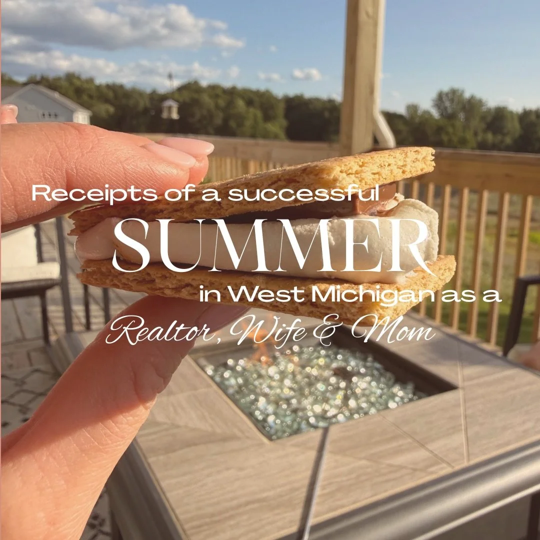A handful of closings. A fair amount of chaos. Four kids, the best husband, and a business that kept growing alongside all of it. 

Early mornings, late showings, community events, and more iced coffee than I&rsquo;ll admit to. That was my summer- me