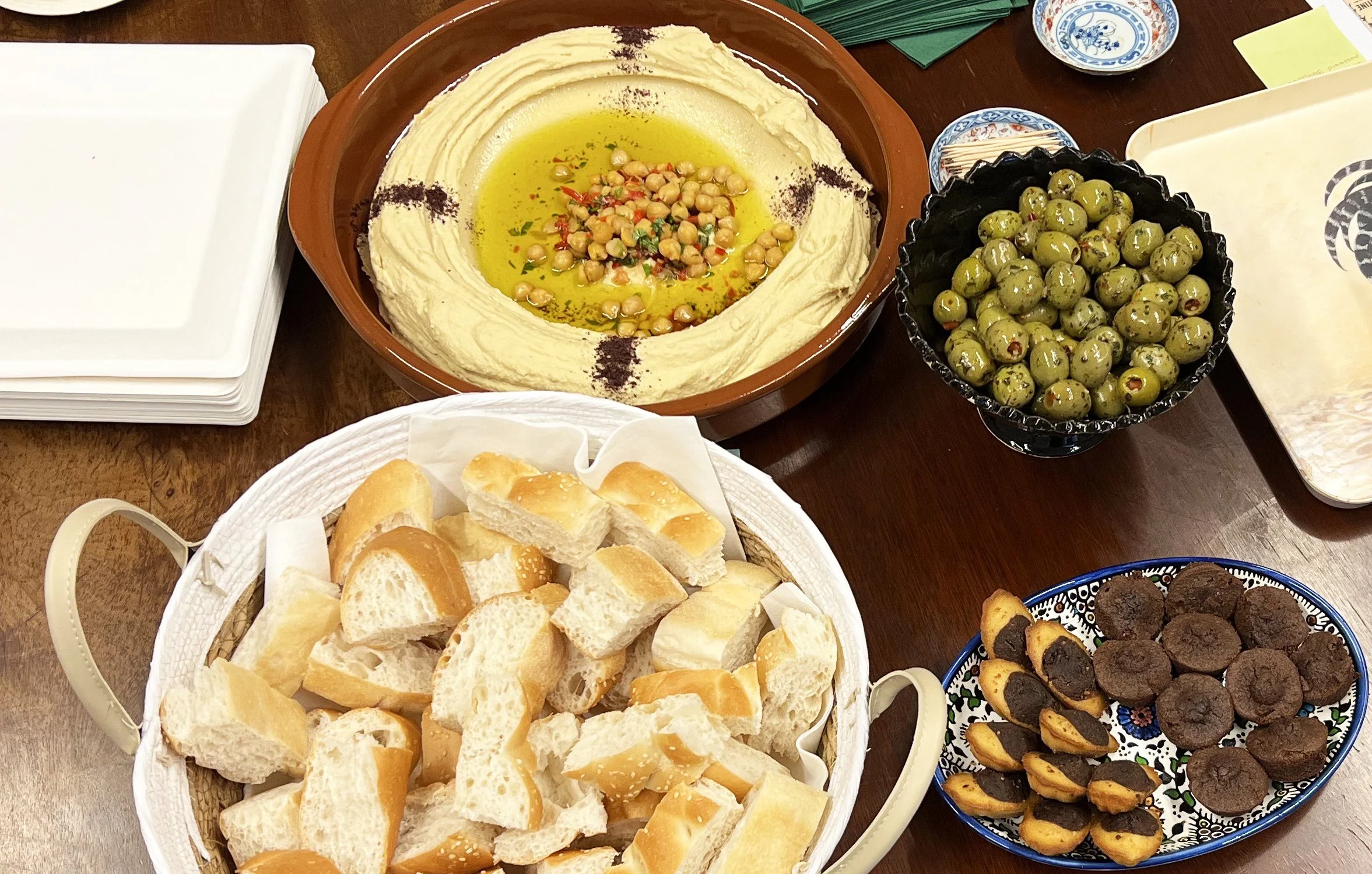 The invention of cuisine Palestine. At Rabbani Foundation - The Hague