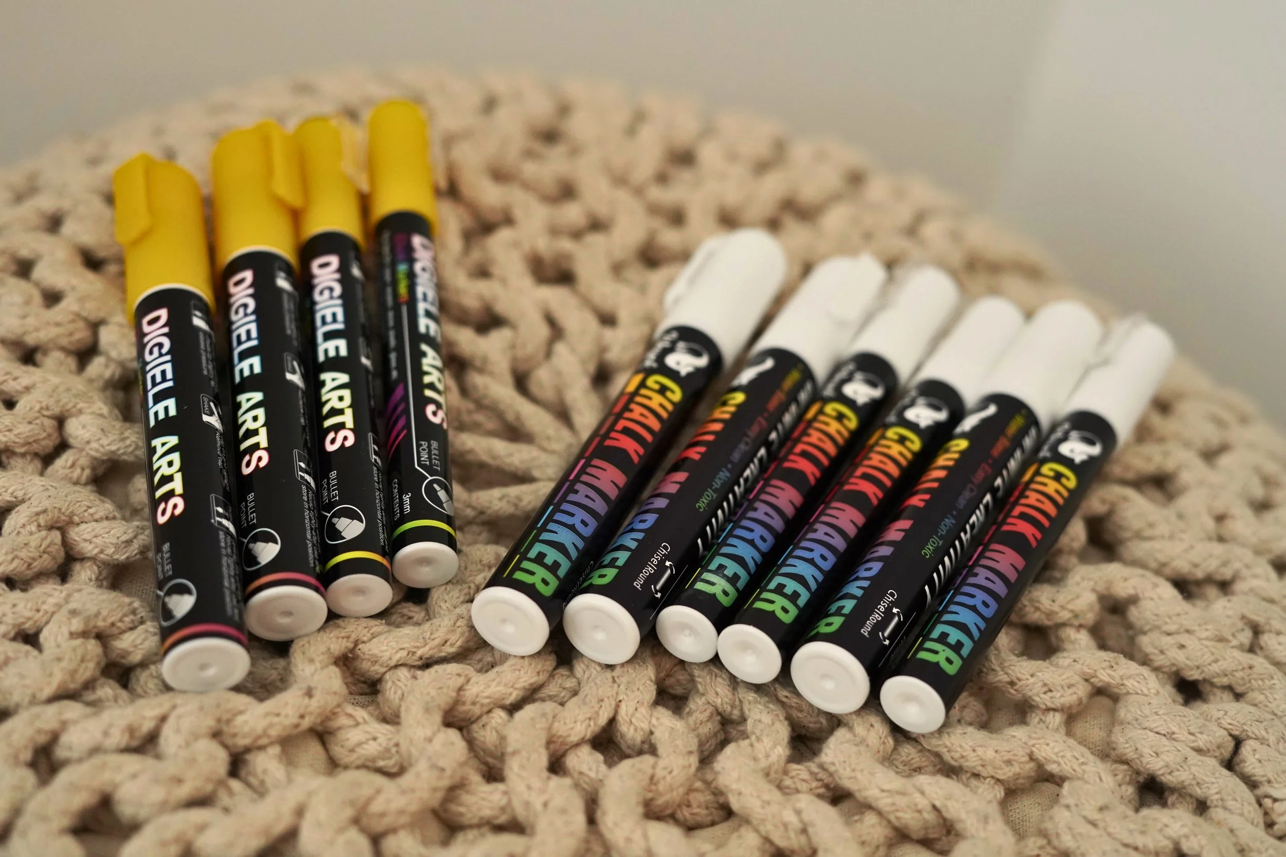 Marker Set - Gold & White