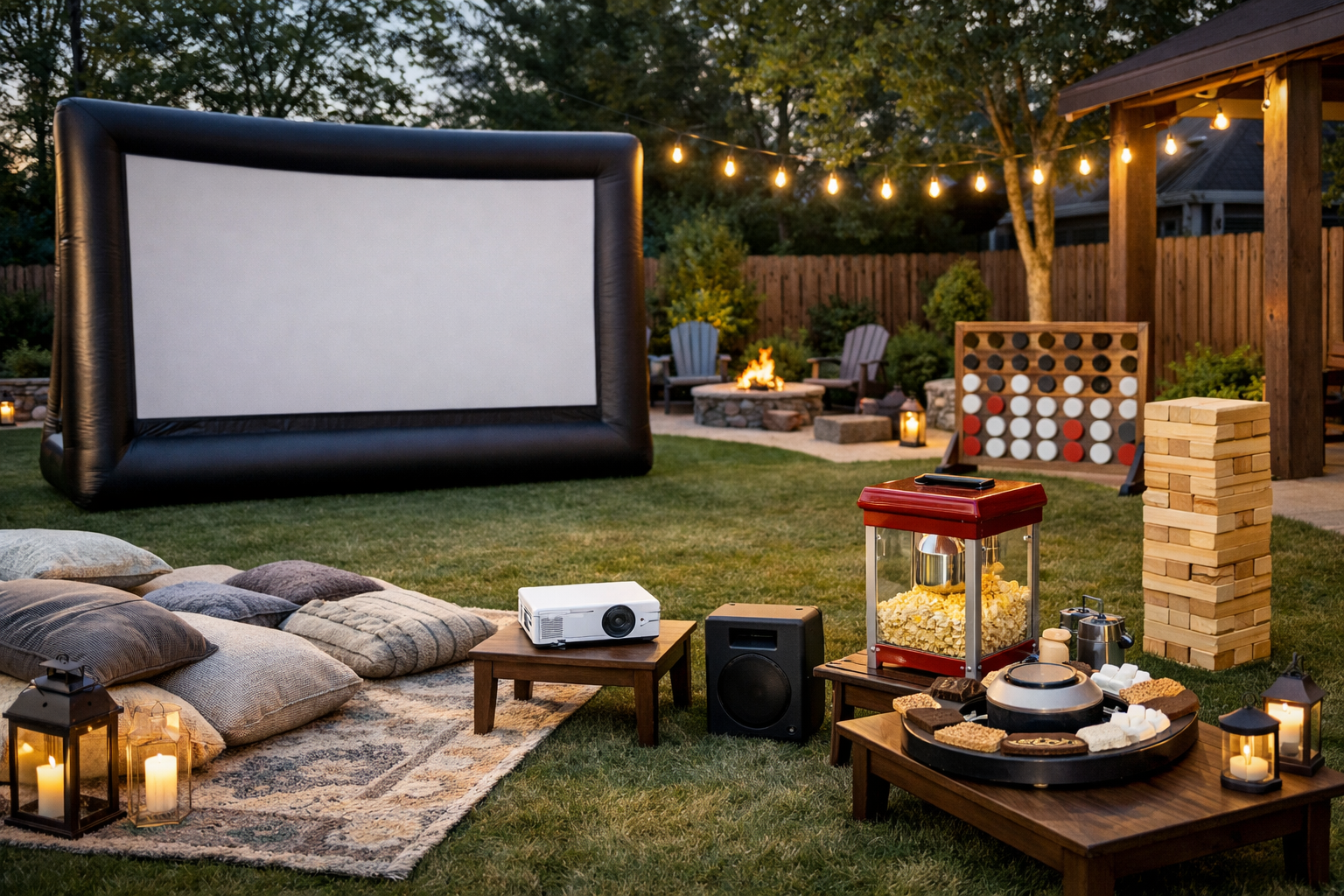 Movie Night Setups That Keep Nashville Airbnb Guests In-House