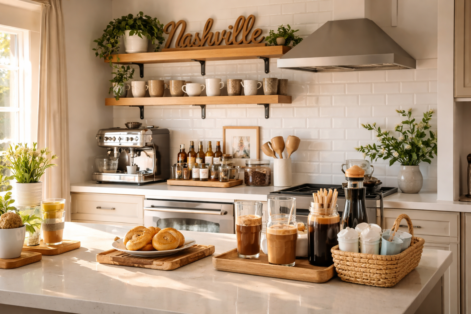 Coffee Bar And Beverage Station Rentals For Nashville Vacation Rentals