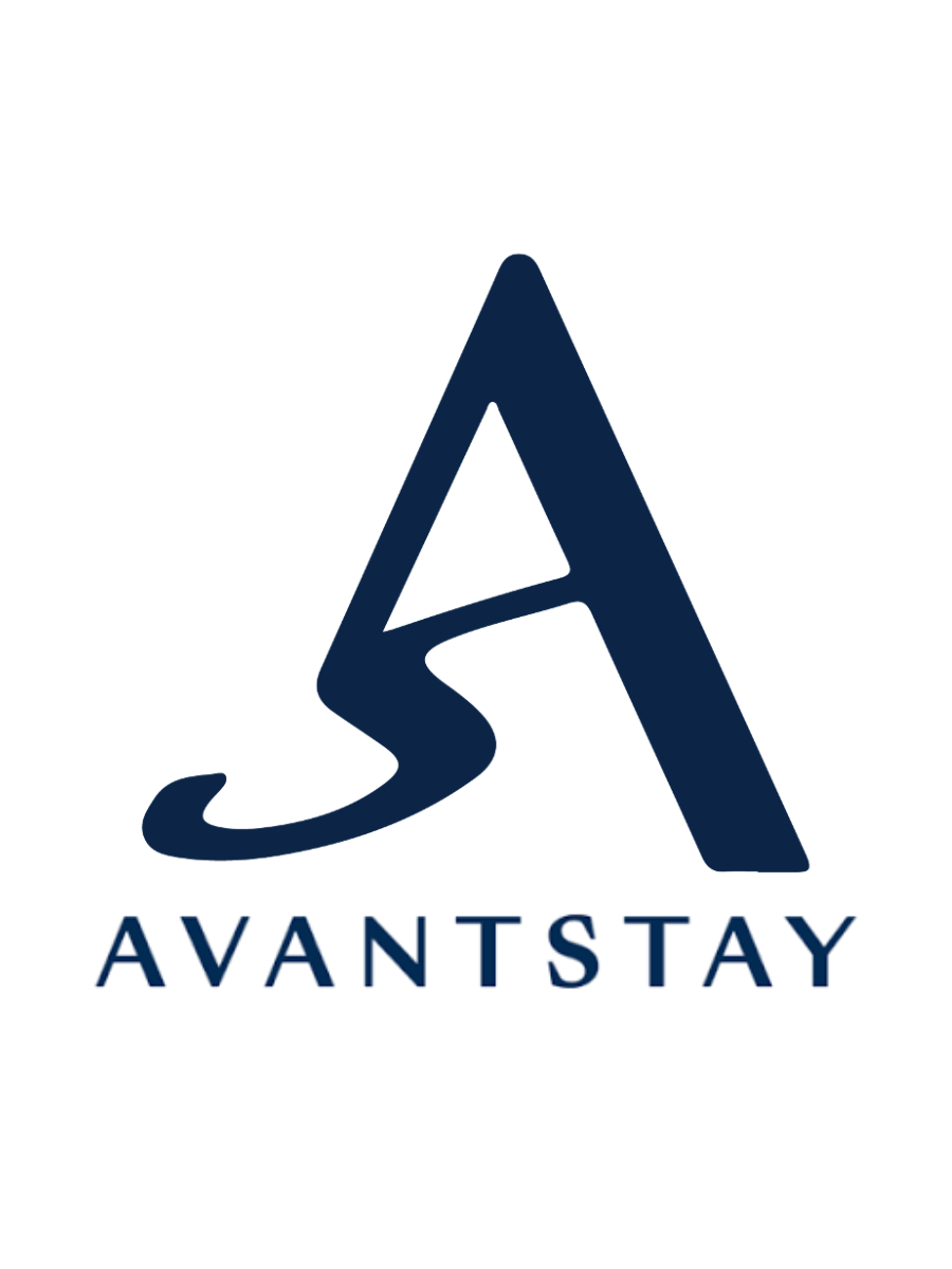 Logo for AVANTSTAY with a stylized letter A and the brand name below.