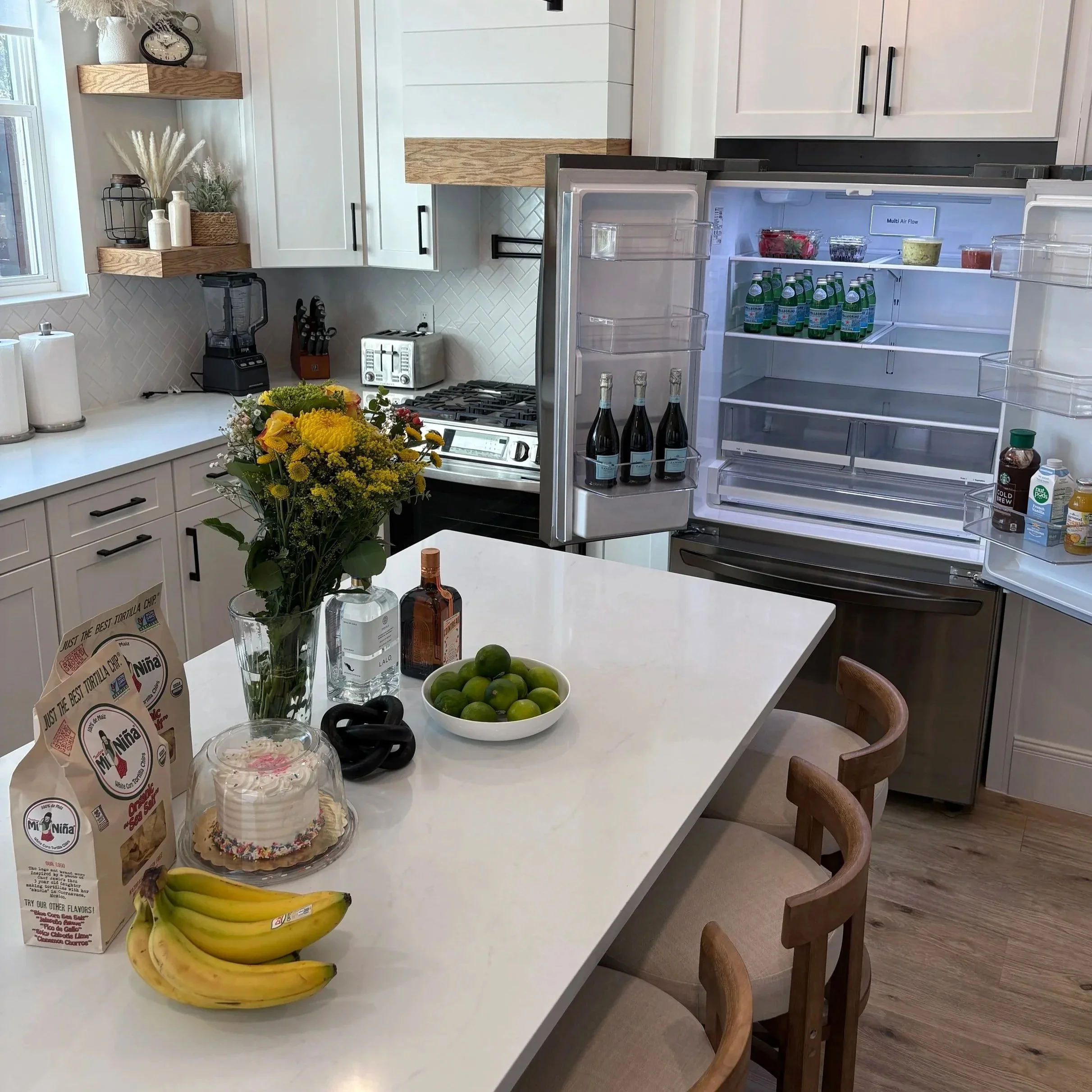 Pre-arrival grocery delivery and fridge stocking for a Nashville short-term rental by Music City Weekend Co.