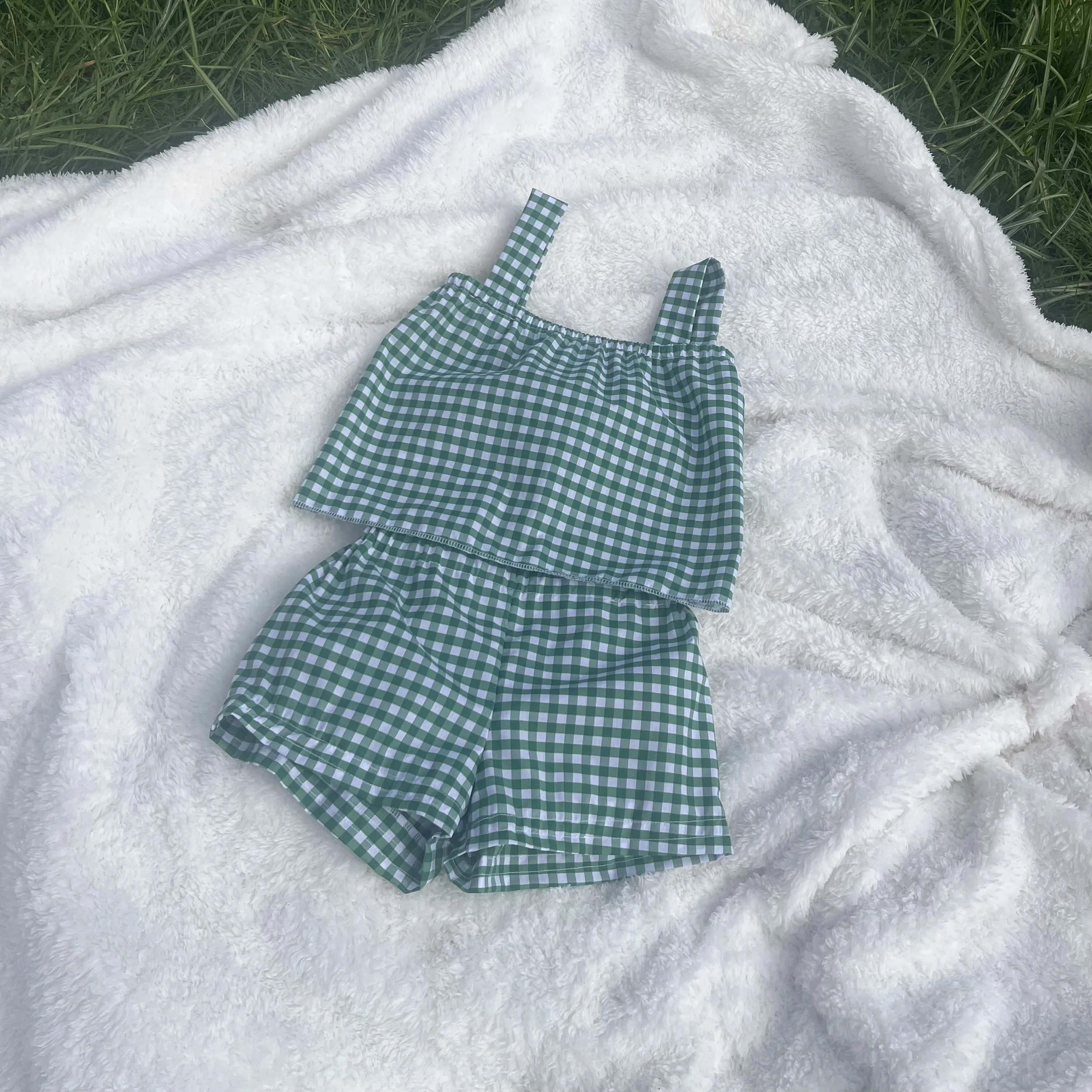 The Willow- Girls Shorts & Top Set (0-6Y)