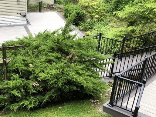 Residential deck construction project completed in Enumclaw