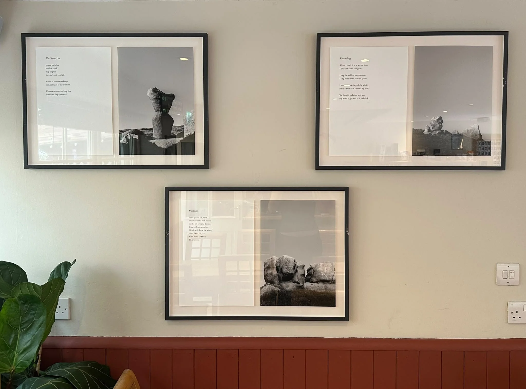 Local photographer Lisa Daniels' collaboration with poet Katherine Towers.