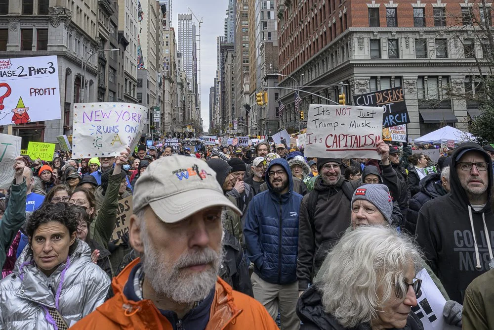 Not Just Trump and Musk, It's Capitalism (Hands Off! Series)-2025 International Photography Awards 3rd Place and PX3 State of the World Finalist