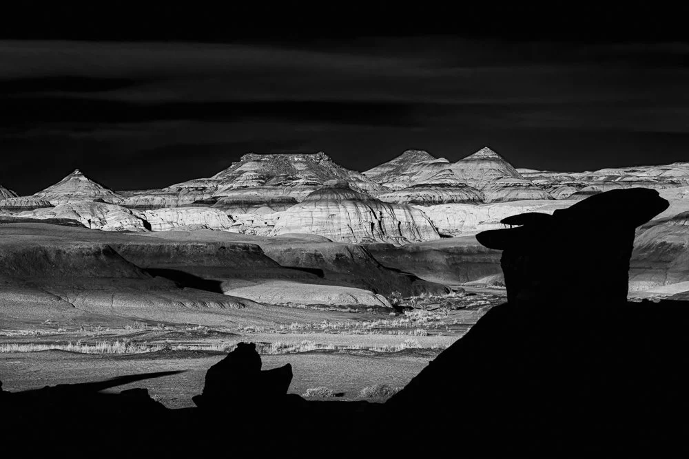 Golden Hour at Bisti Wilderness-2025 PX3 Honorable Mention and Monovisions Photography Awards Honorable Mention
