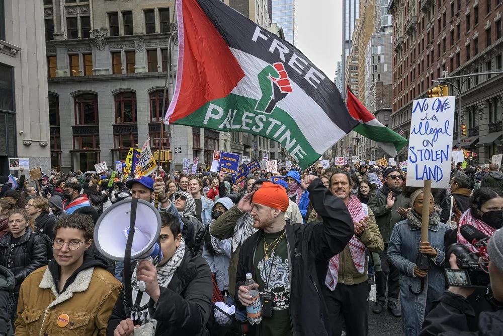 Free Palestine Contingent (Hands Off! Series)-2025 International Photography Awards 3rd Place and PX3 State of the World Finalist