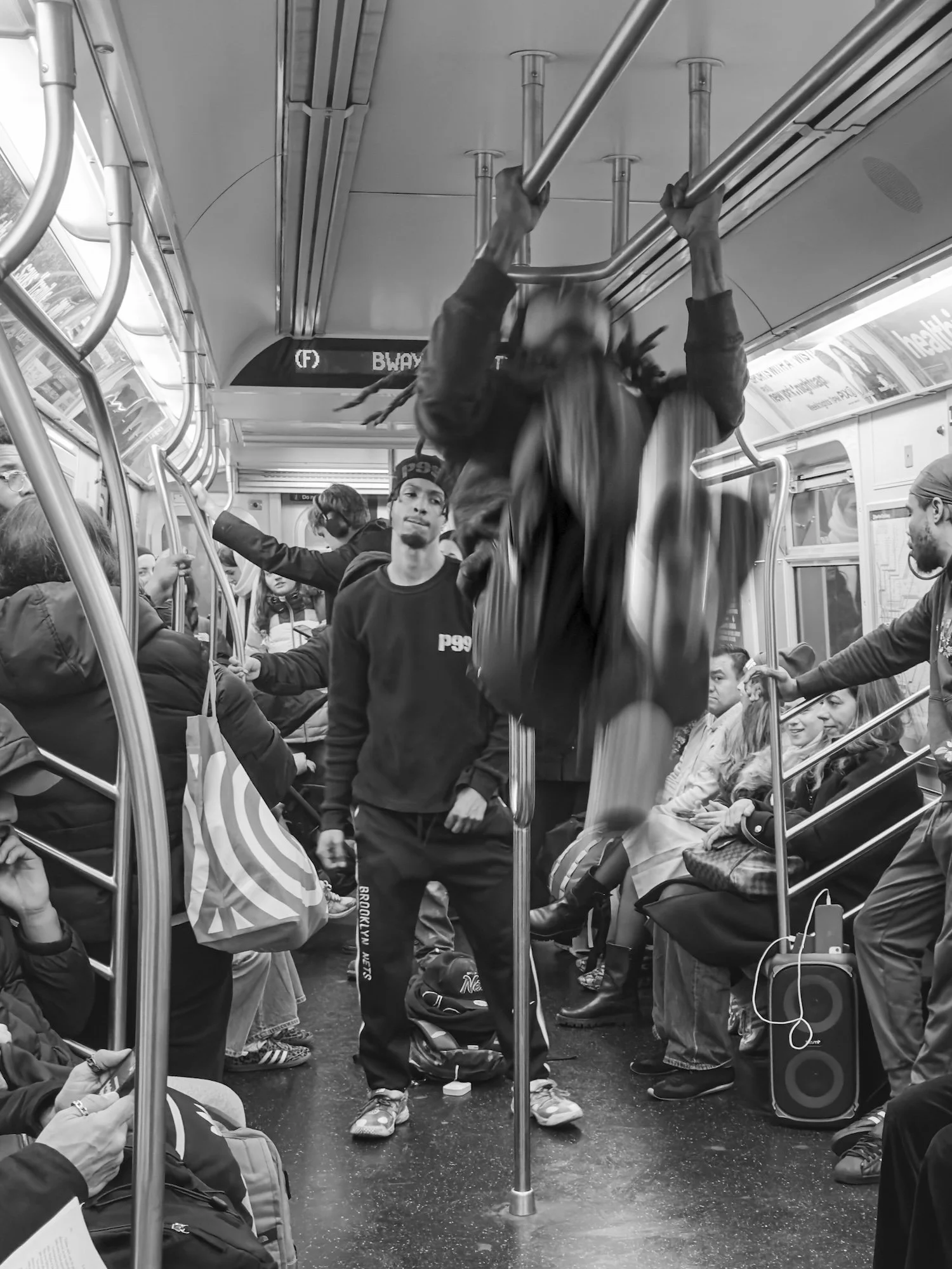 Dancing in a NYC Subway Car, 2026 PX3 Awards Bronze in Special/Smartphone Photography Professional Category 